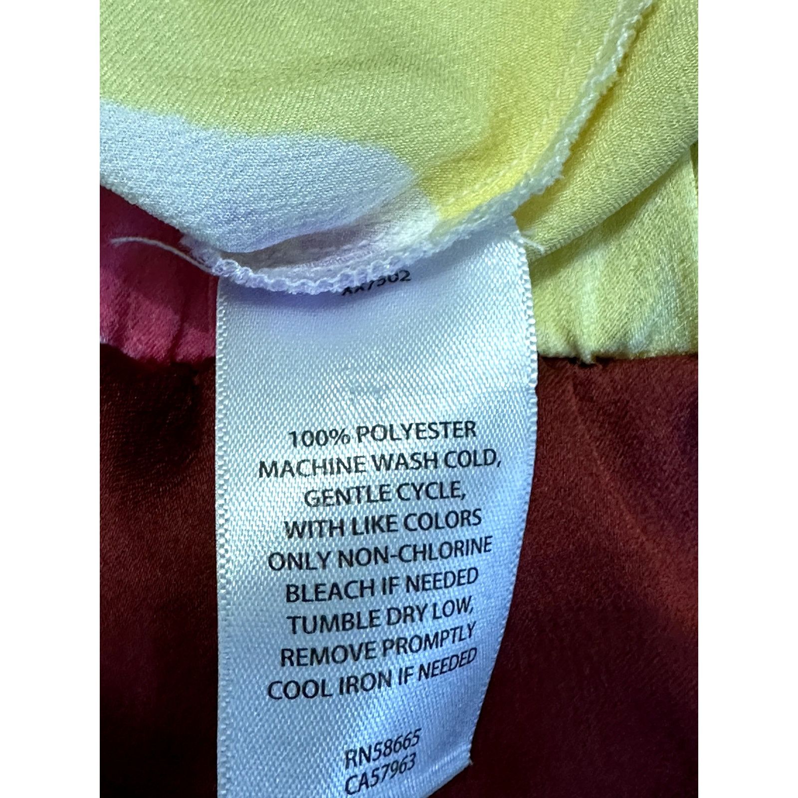Other Open Edit Satin Blouse Cut Out Back Multicolor Womens M NWOT Size M / US 6-8 / IT 42-44 - 8 Thumbnail