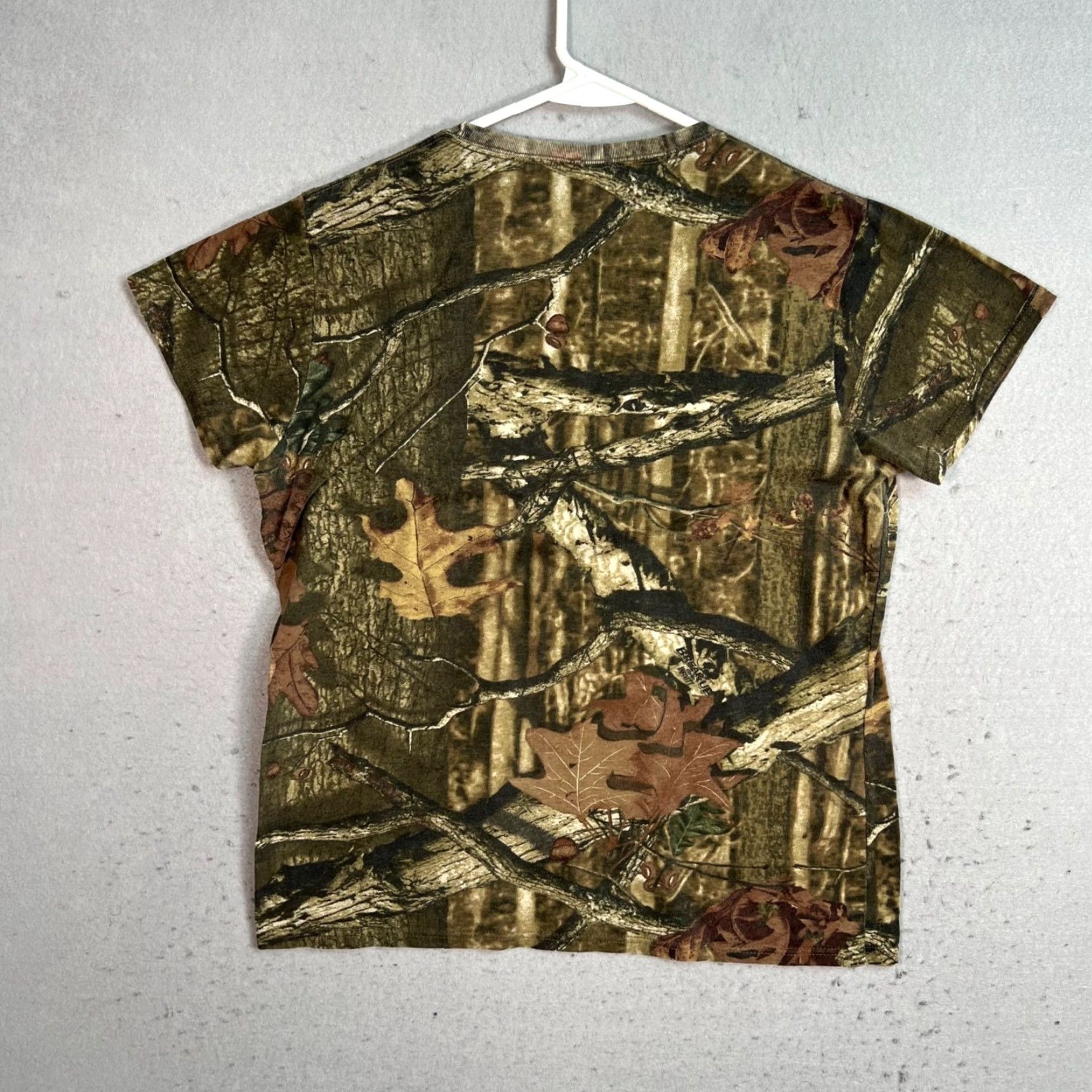 Vintage Mossy Oak Break-Up Infinity Womens Camouflage T-Shirt Large Camo Size L / US 10 / IT 46 - 2 Thumbnail