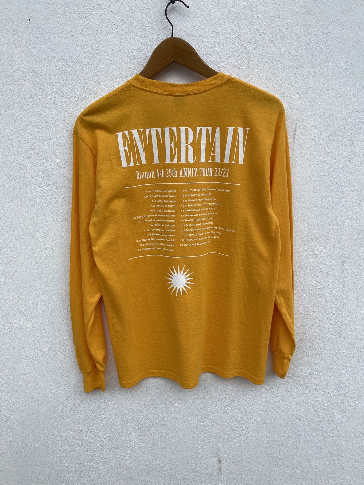 Band Tees 🔥Dragon Ash tees long sleeve Japanese Reggae Rock Tour tee Size US M / EU 48-50 / 2 - 4 Thumbnail