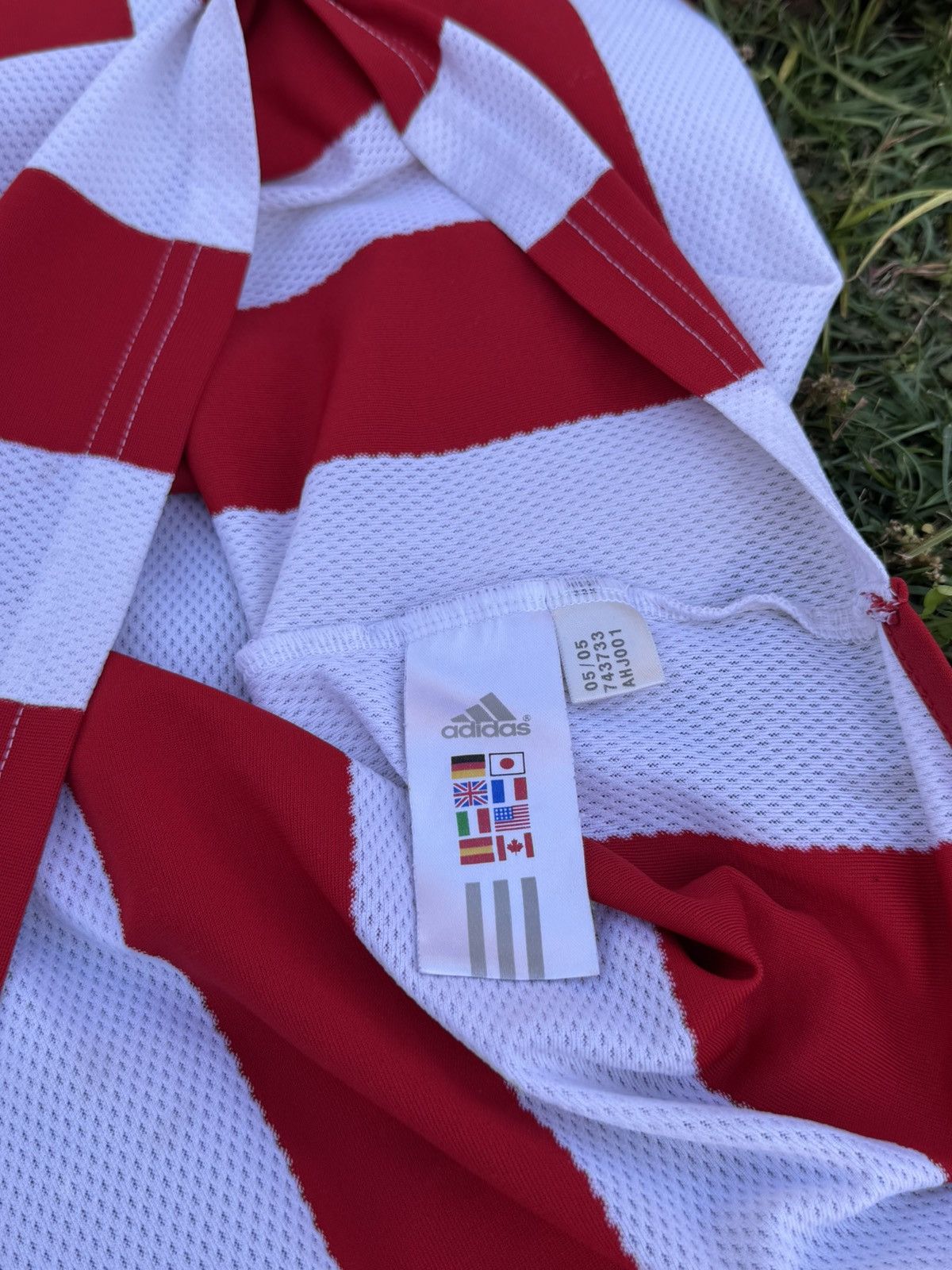 Adidas VTG Chivas Guadalajara Soccer Jersey 2005 Adidas Stripes MLS Size US XL / EU 56 / 4 - 9 Thumbnail