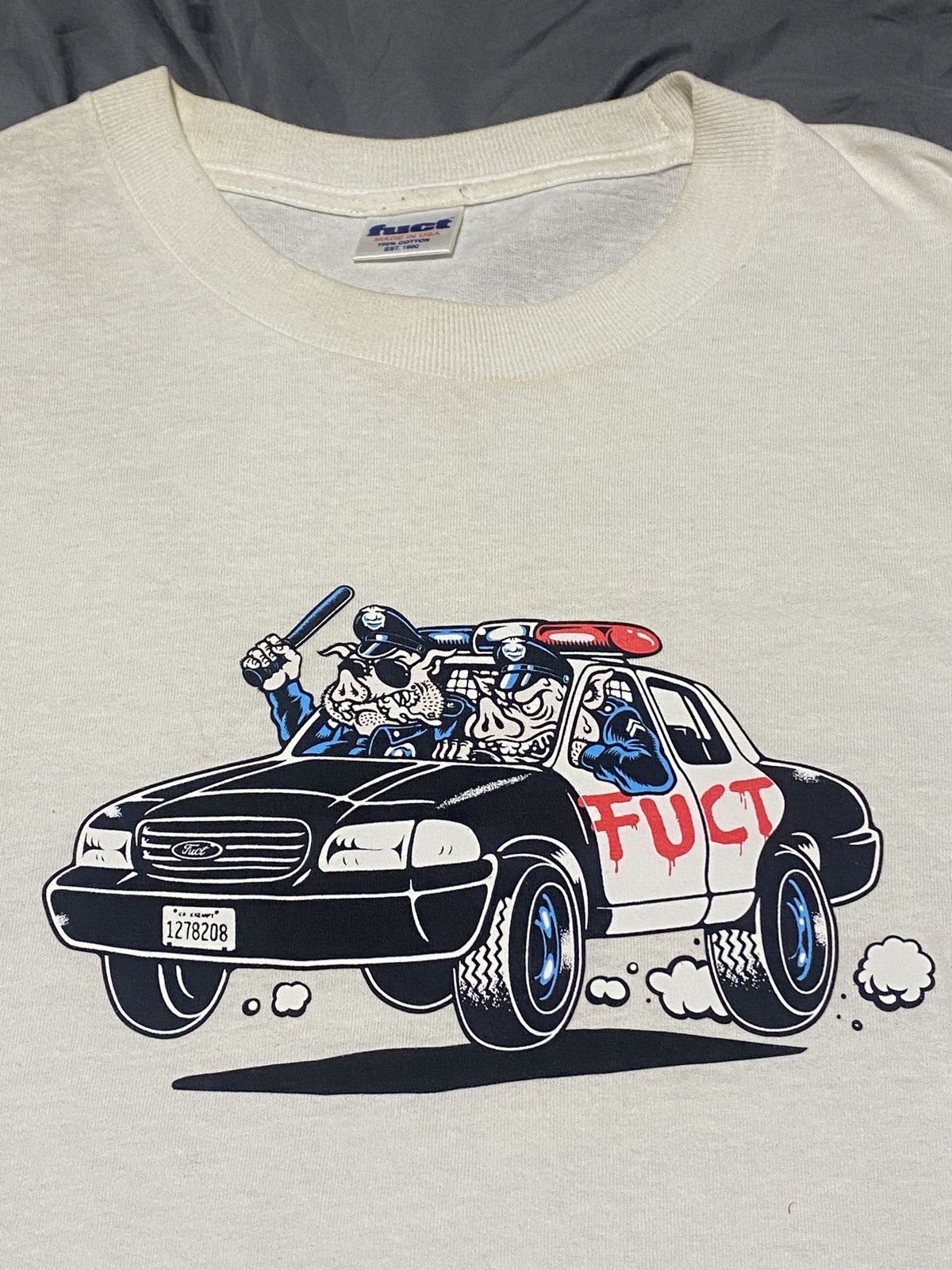 FUCT Fuct pigs t-shirt 2015-16 Made in U.S.A Size US L / EU 52-54 / 3 - 2 Thumbnail