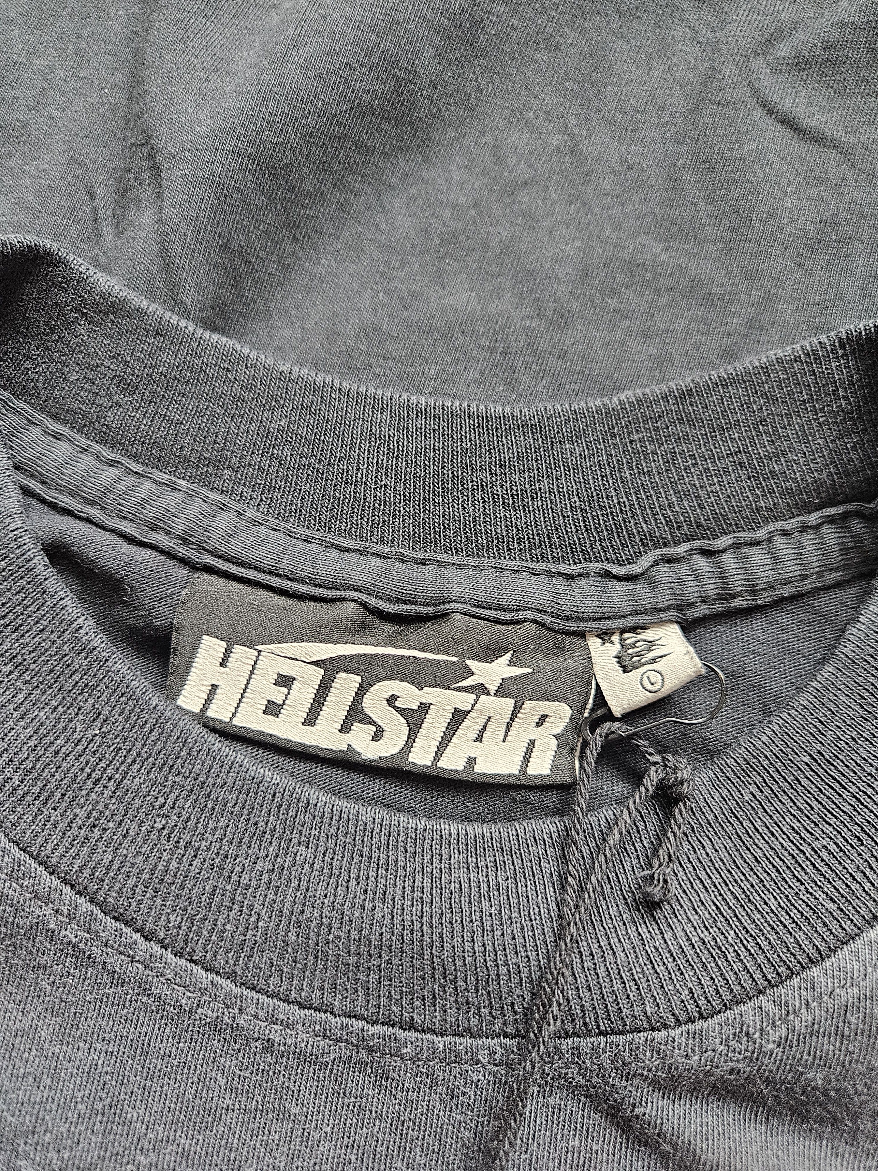 HELLSTAR Oval H Logo Black T Shirt Size US L / EU 52-54 / 3 - 5 Thumbnail