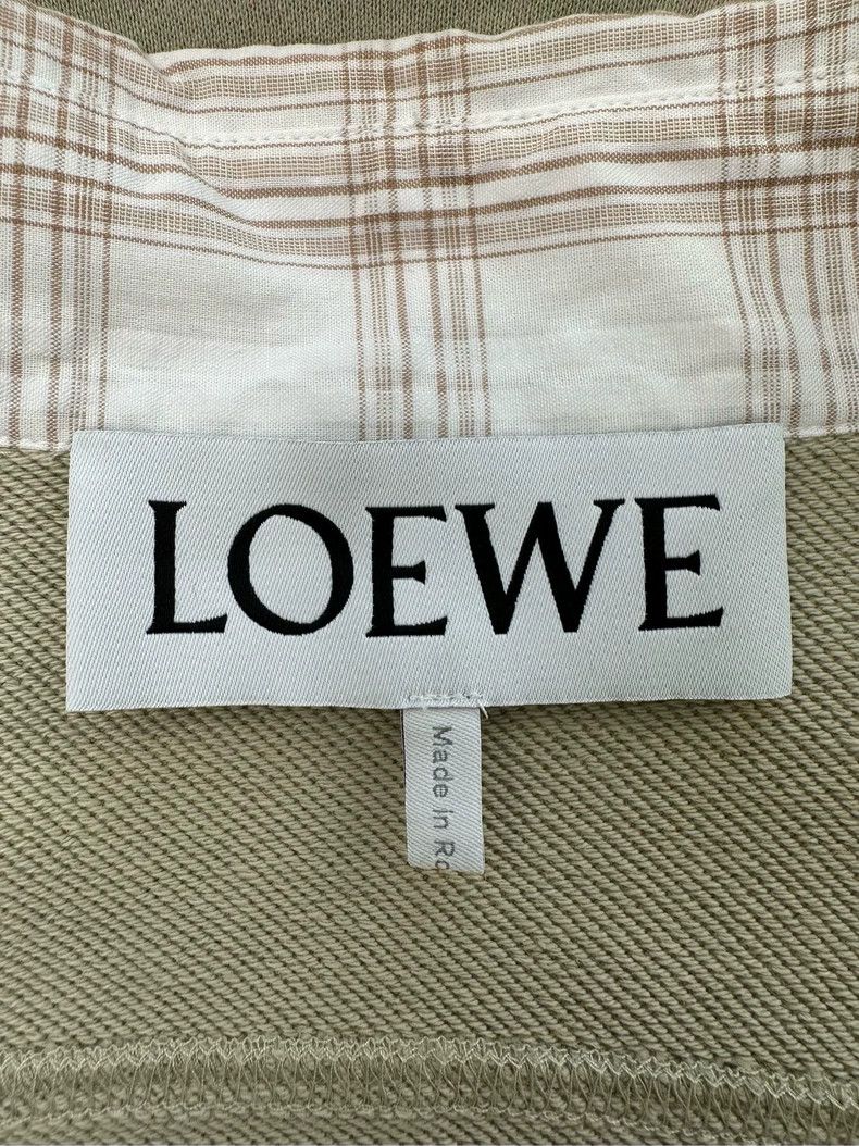 Loewe Loewe Logo embroidered classic hoodie Size US M / EU 48-50 / 2 - 7 Thumbnail