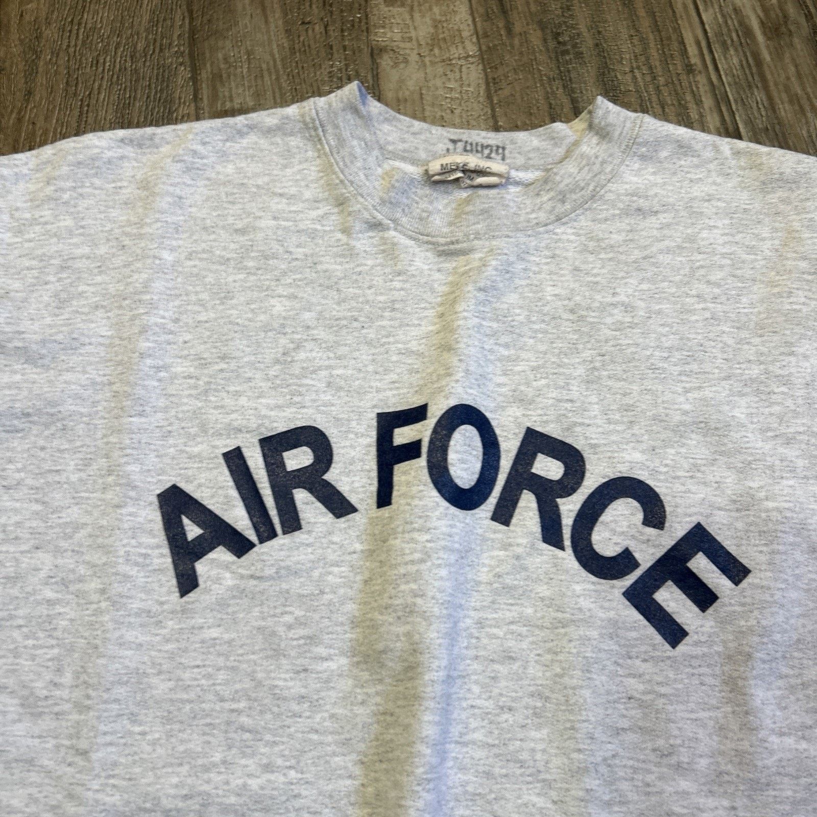 Other Vintage US Air Force Gray Crewneck Sweatshirt Meke Cotton Size US M / EU 48-50 / 2 - 2 Thumbnail