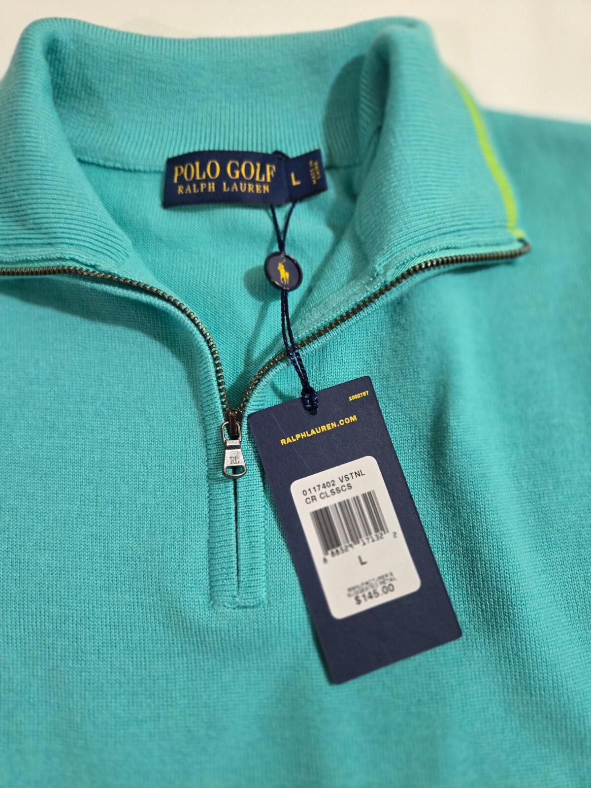 Designer Men's Polo Golf Vest Merino Wool Large 90' Y2K MSRP: $145 Size US L / EU 52-54 / 3 - 5 Thumbnail