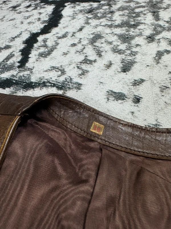 Other Vintage brown horse leather vest S Size S / US 4 / IT 40 - 4 Thumbnail