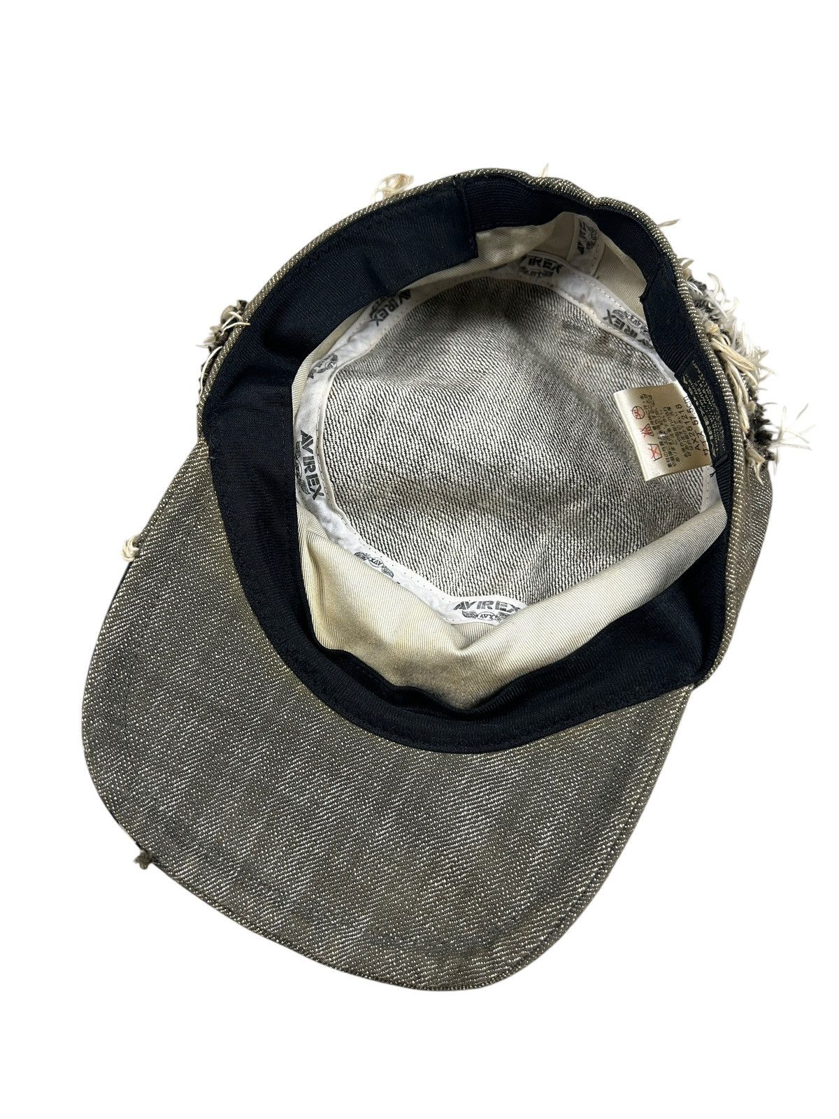 Avirex Avirex Tiger Stripes Distressed Army Hat Size ONE SIZE - 7 Thumbnail