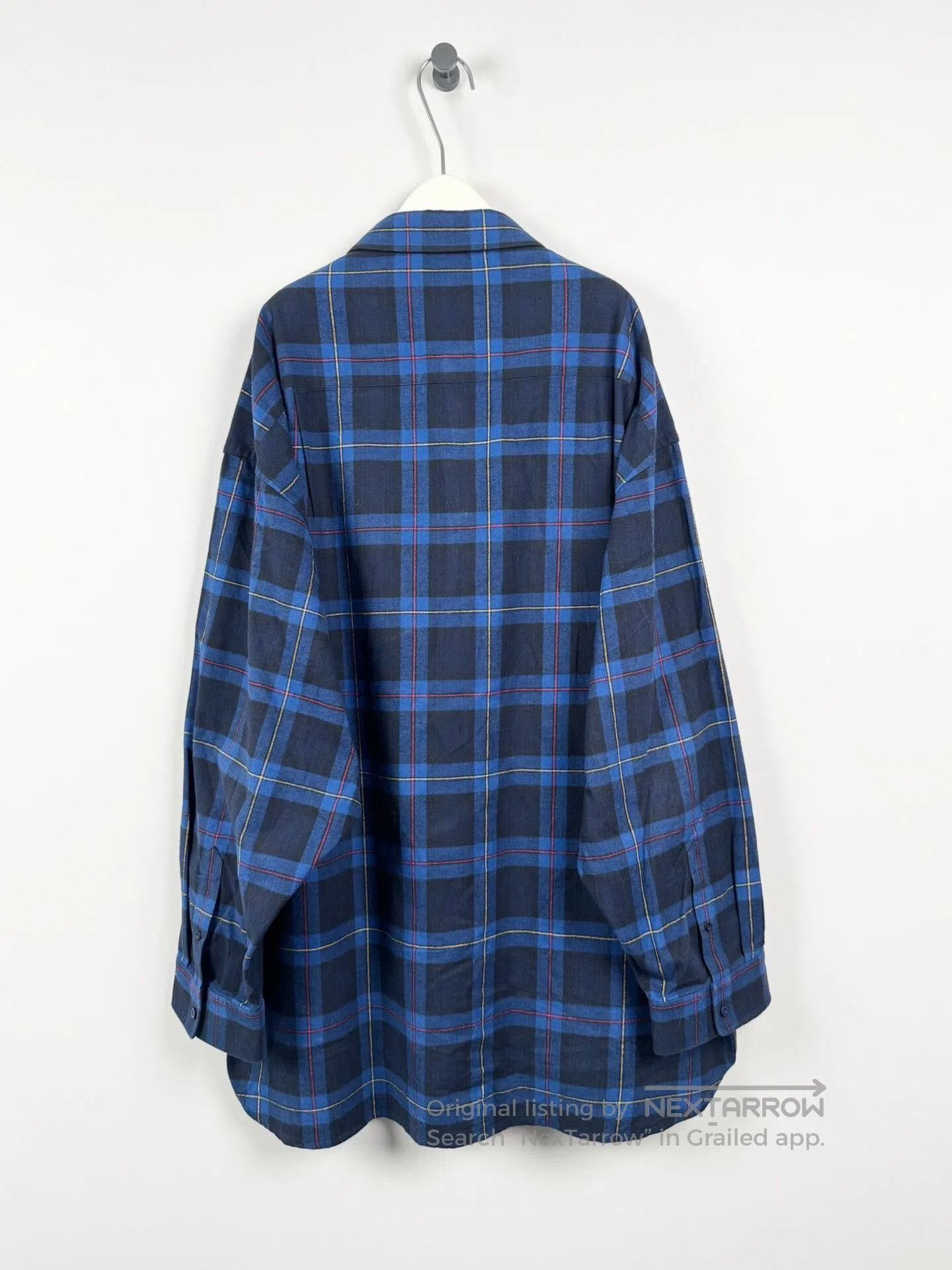 Balenciaga Balenciaga Oversized Check Shirt. Size S / US 4 / IT 40 - 2 Thumbnail
