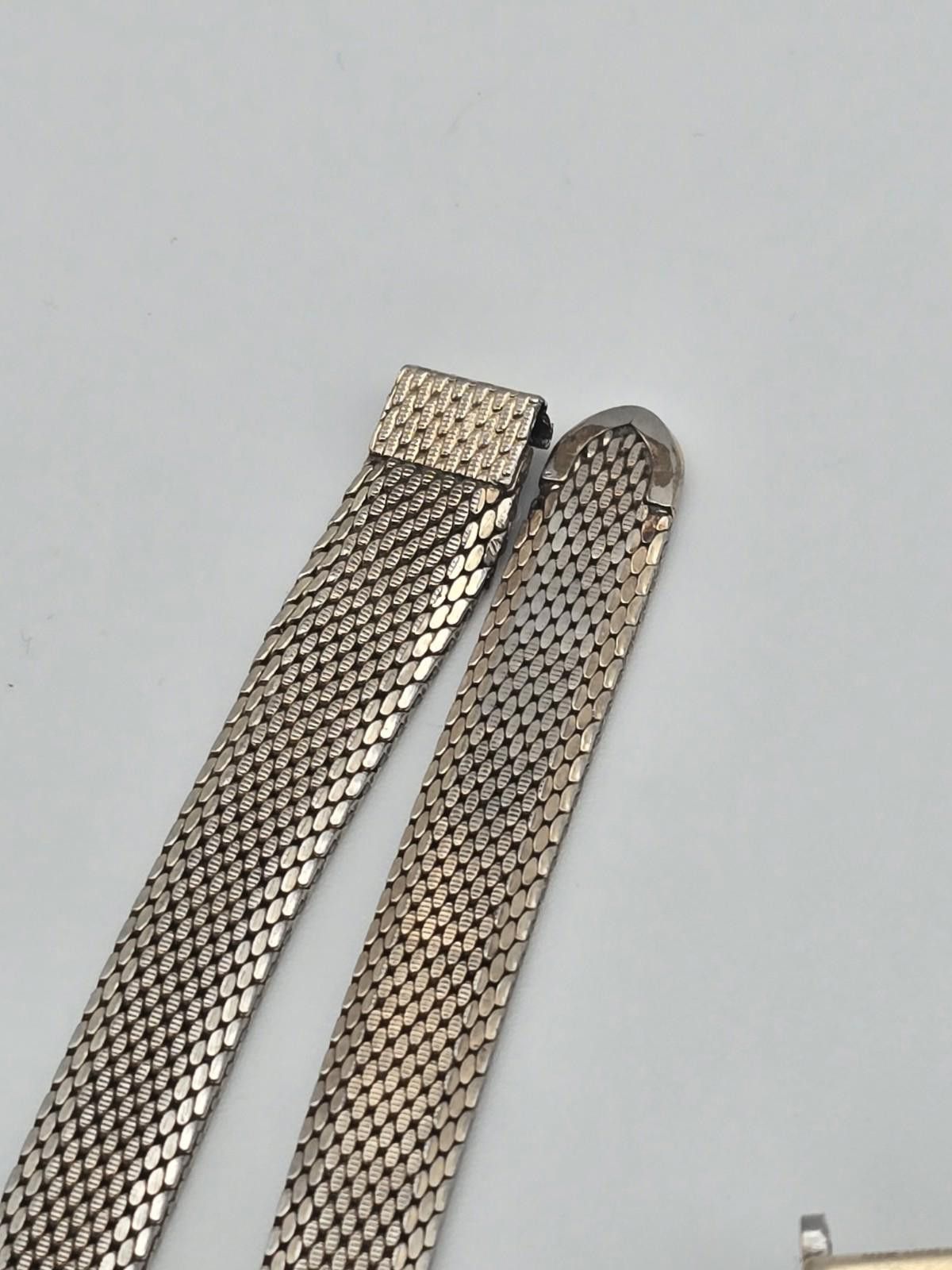 Other Vintage Glycine 10k Gold Ladies Watch – Diamonds – Working Size ONE SIZE - 5 Thumbnail