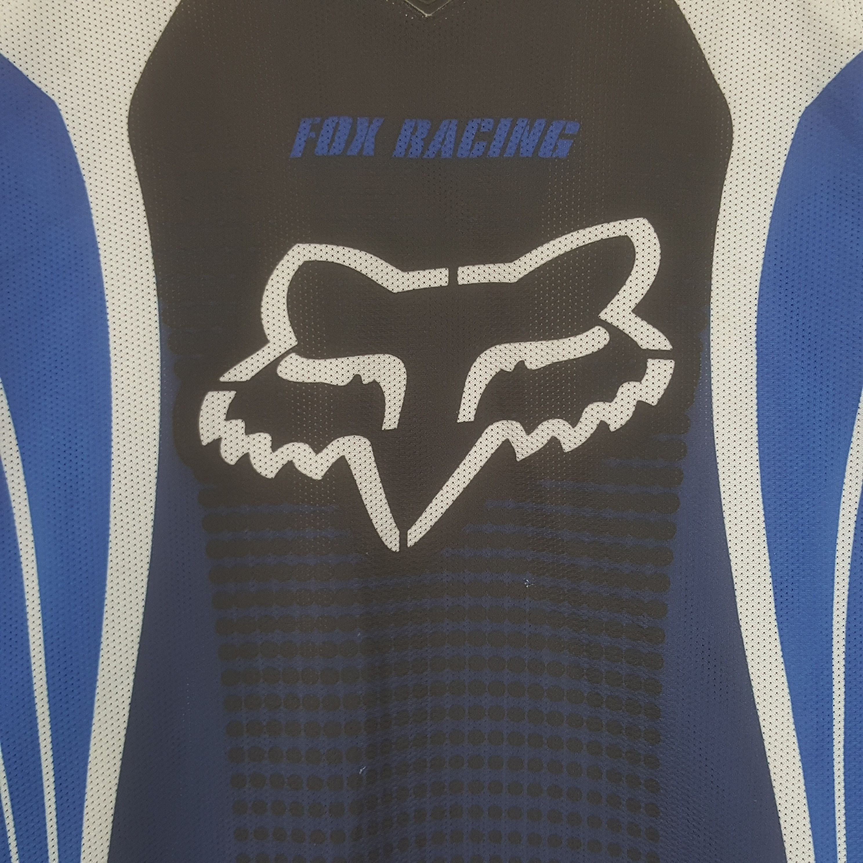 Fox Racing × Vintage Vintage Fox Racing Motocross Jersey Sport Tshirt Size US M / EU 48-50 / 2 - 2 Thumbnail