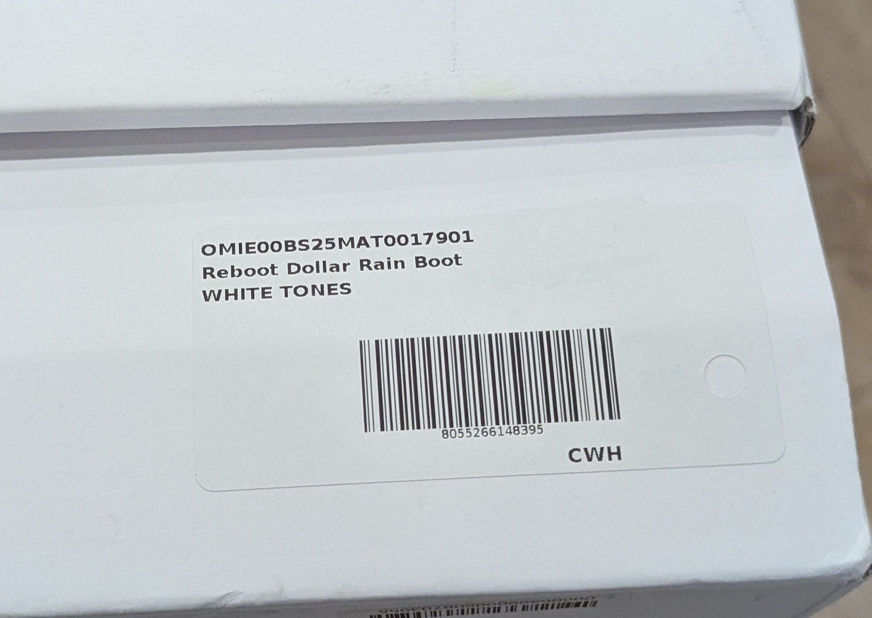 Off-White OFF-WHITE "Reboot Dollar" Rain Boots Transparent 45 US Size US 12 / EU 45 - 5 Thumbnail