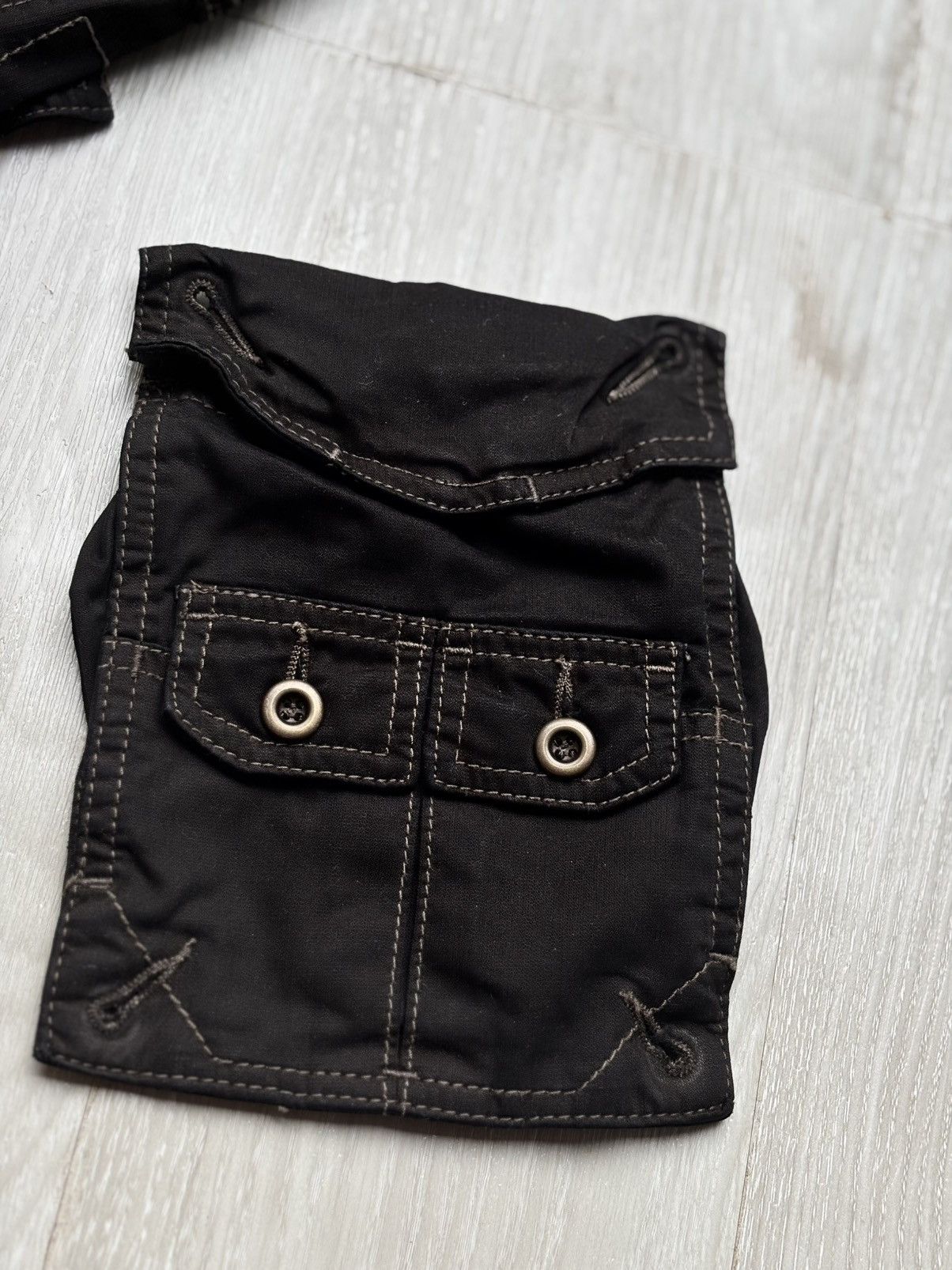 Nicole Club lace up flare cargo pants Size US 29 - 9 Thumbnail
