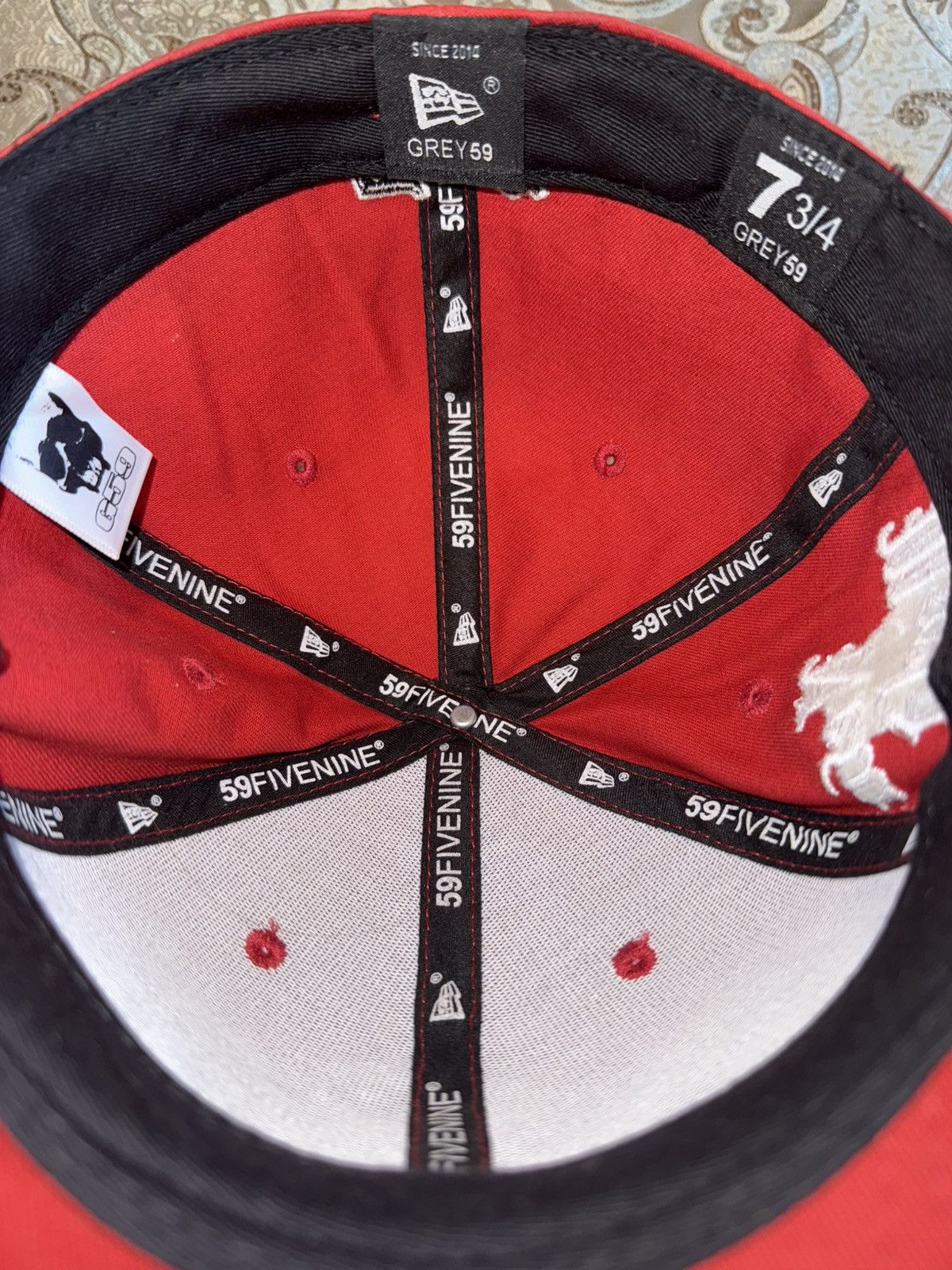 7 1/4 MyFitteds Gwinnett Stripers Realtree EDGE Camo Fitted