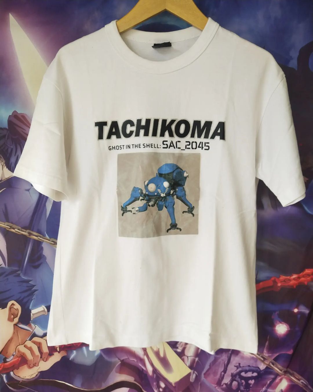 Anime × Japanese Brand Ghost in the Shell x GU Tachikoma Anime Tees Size US S / EU 44-46 / 1 - 1 Thumbnail