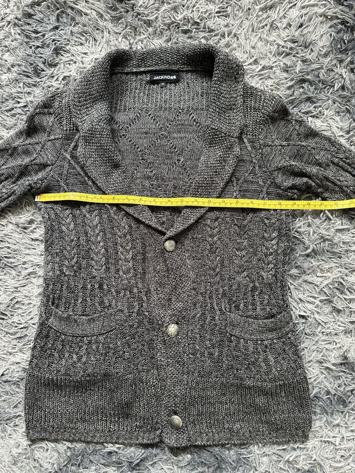 JACKROSE 2021 JACKROSE - Japan j-rock knitted cardigan Size US M / EU 48-50 / 2 - 16 Thumbnail