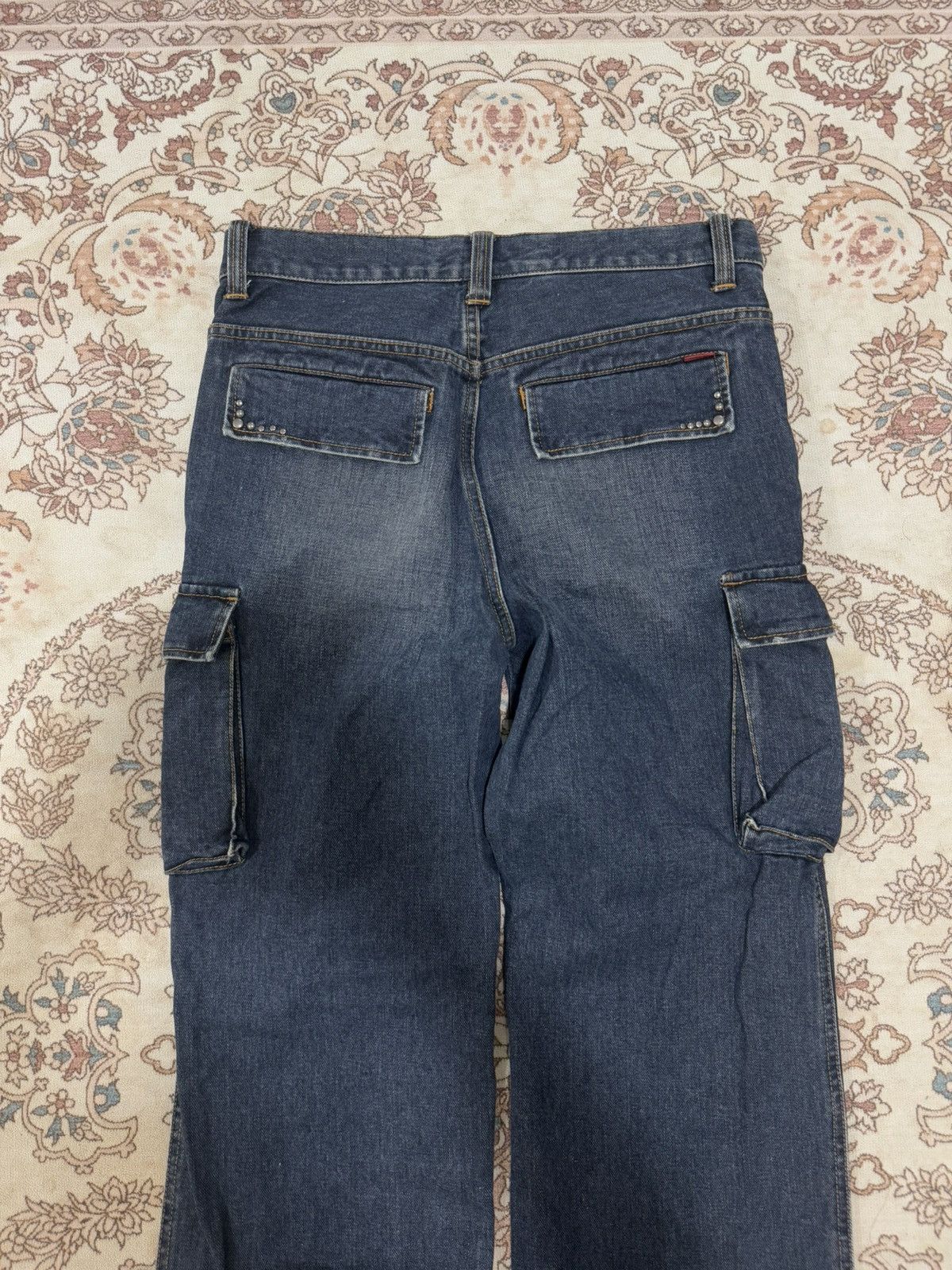 If Six Was Nine × Japanese Brand × Vintage Vintage Custom Culture Japan Cargo Jeans Size US 32 / EU 48 - 6 Thumbnail