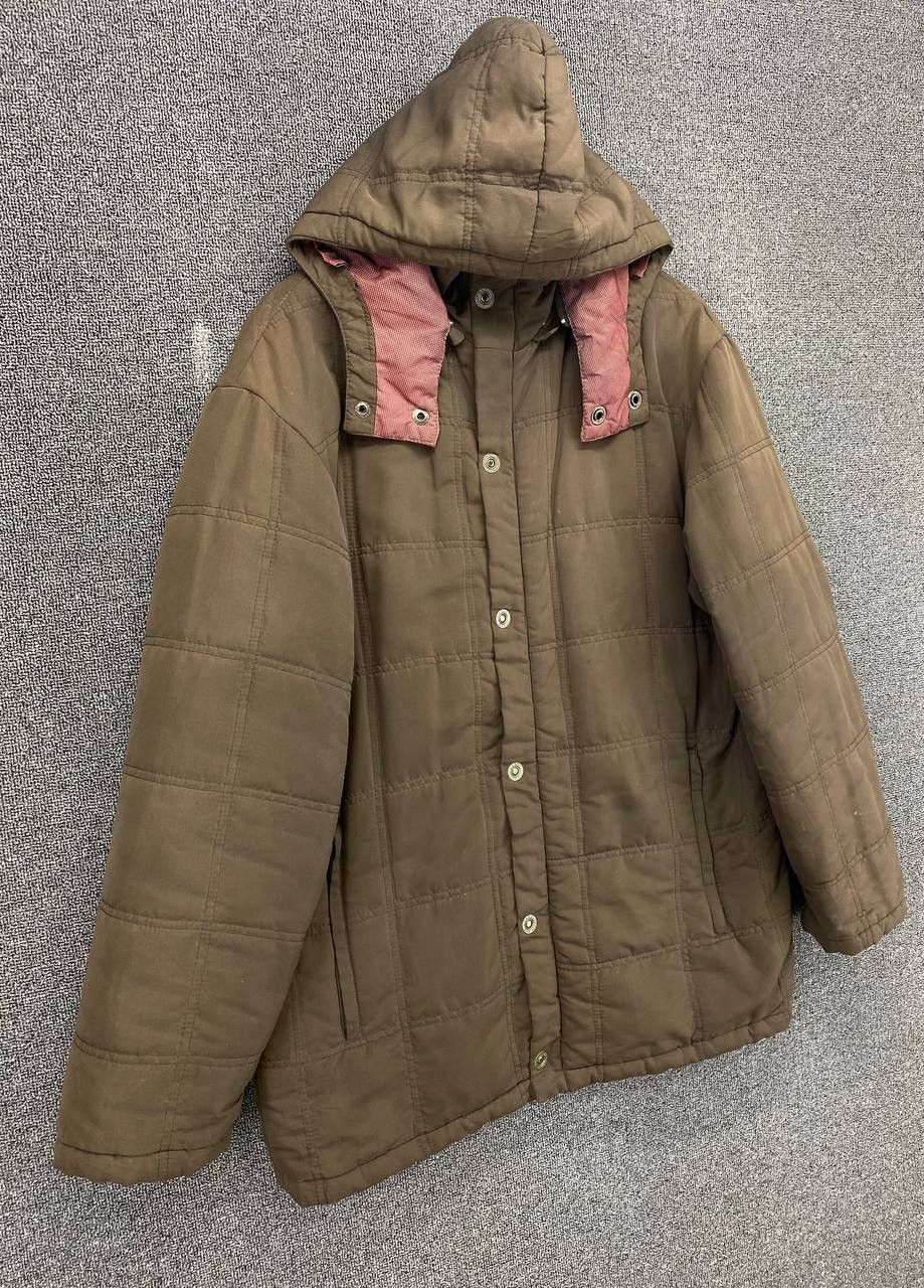 Kansai Yamamoto Vintage Kansai Yamamoto Hoodie Quilted Down Jacket Size US M / EU 48-50 / 2 - 2 Thumbnail