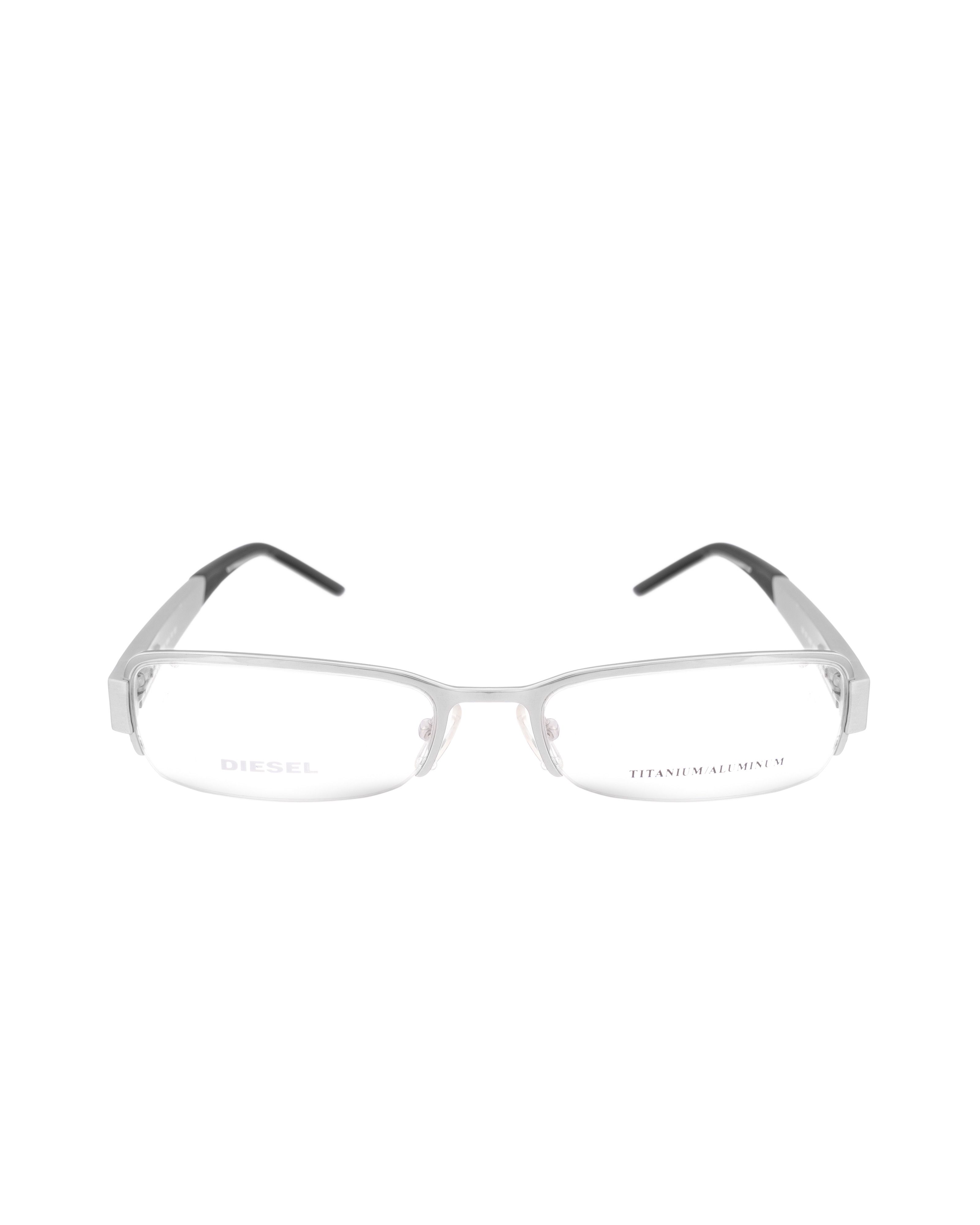 Diesel Diesel 00s Light Steel and Black Metal Glasses Size ONE SIZE - 2 Thumbnail