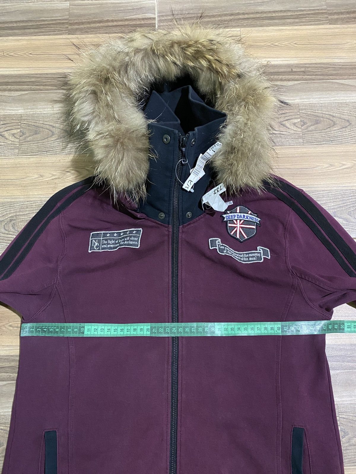Le Grande Bleu (L.G.B.) NICOLE CLUB FOR MEN DEEP DARKNESS FUR HOODIE Size US M / EU 48-50 / 2 - 14 Thumbnail