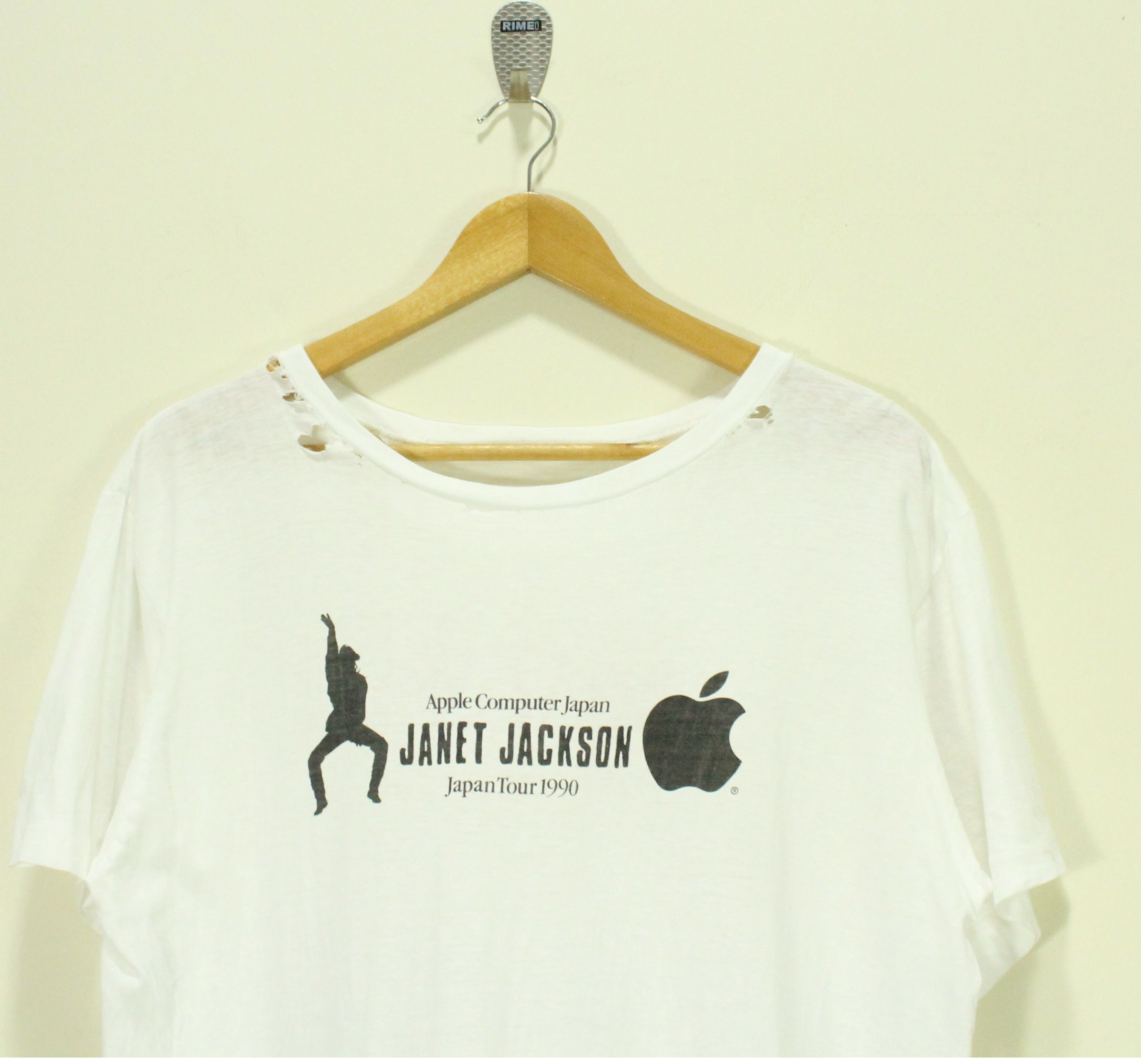 Janet Jackson Japan Tour 1990 Tシャツ　Apple Apple × Band Tees × Vintage Vintage APPLE X Janet Jackson T Shirt