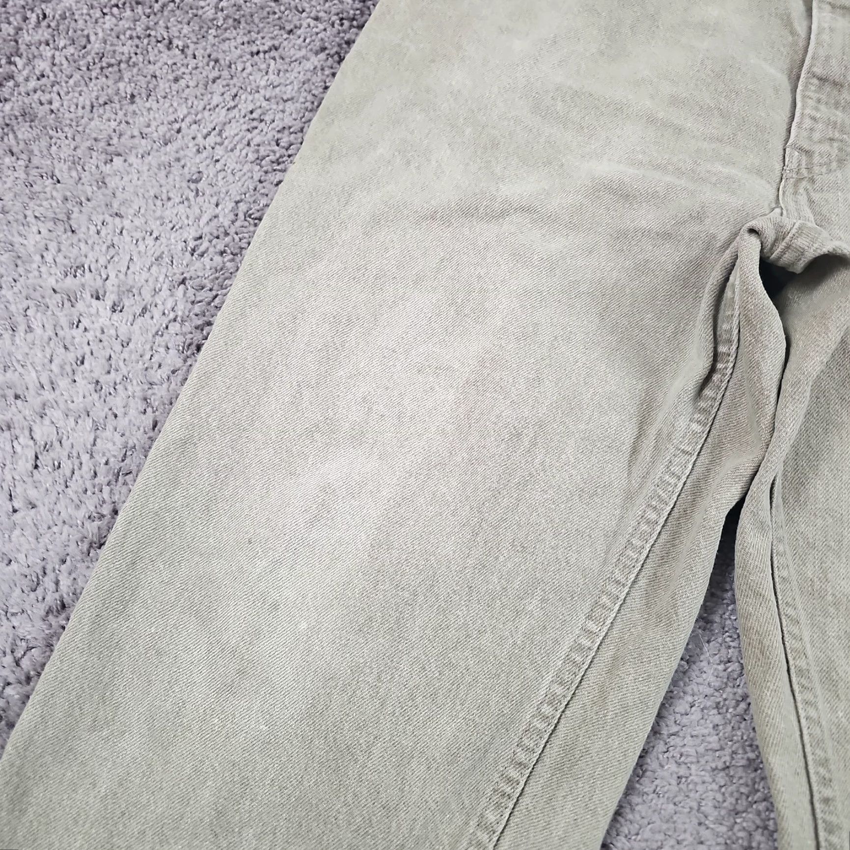 Levi's VINTAGE Levi's 550 Jeans Mens 38 Green Tapered Relaxed Orange Tab Denim 90s USA Size US 34 / EU 50 - 4 Thumbnail