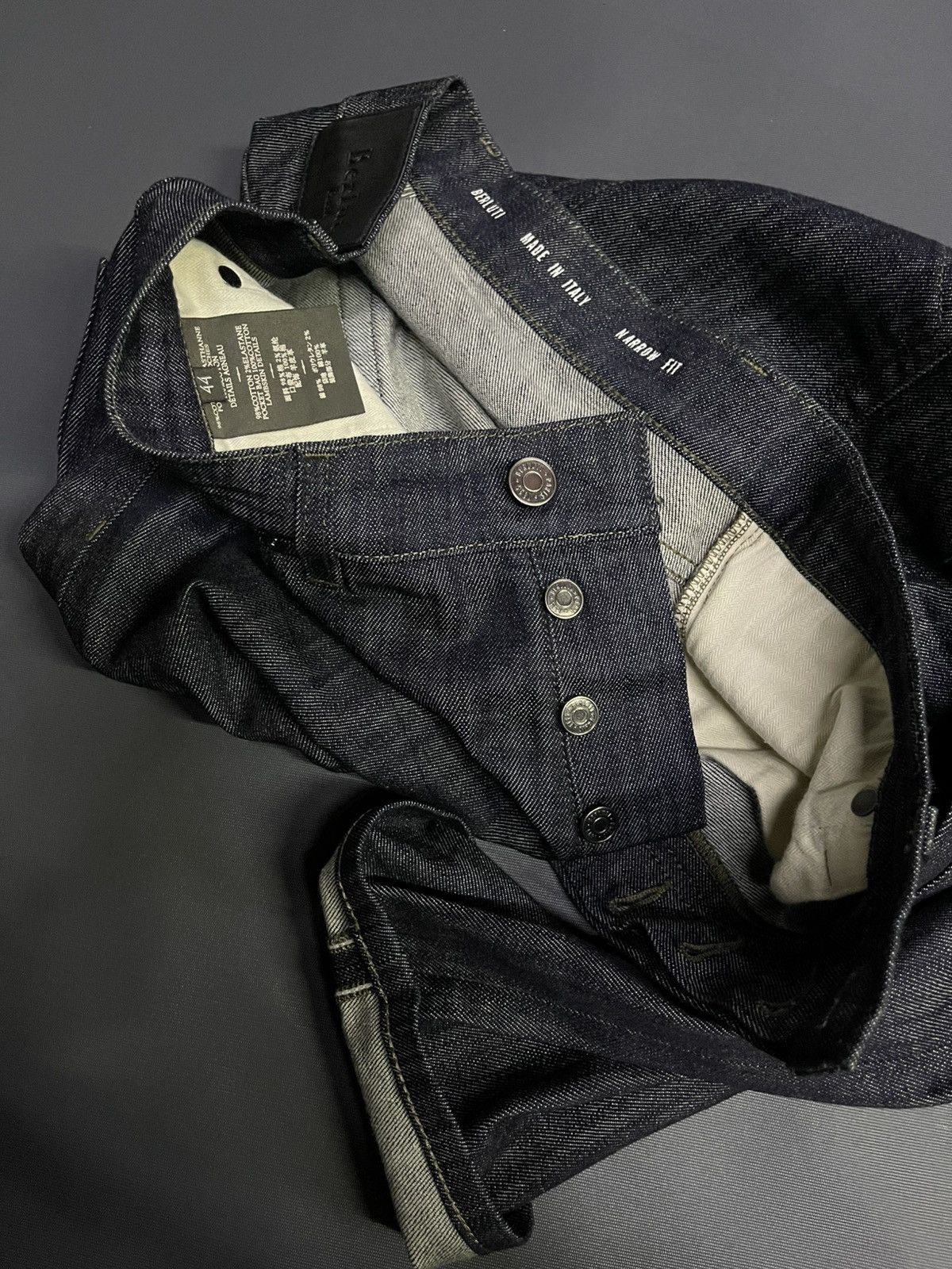 Berluti × Designer × Japanese Brand BERLUTI PARIS DESIGNER ITALY SELVEDGE DENIM JEANS Size US 30 / EU 46 - 9 Thumbnail