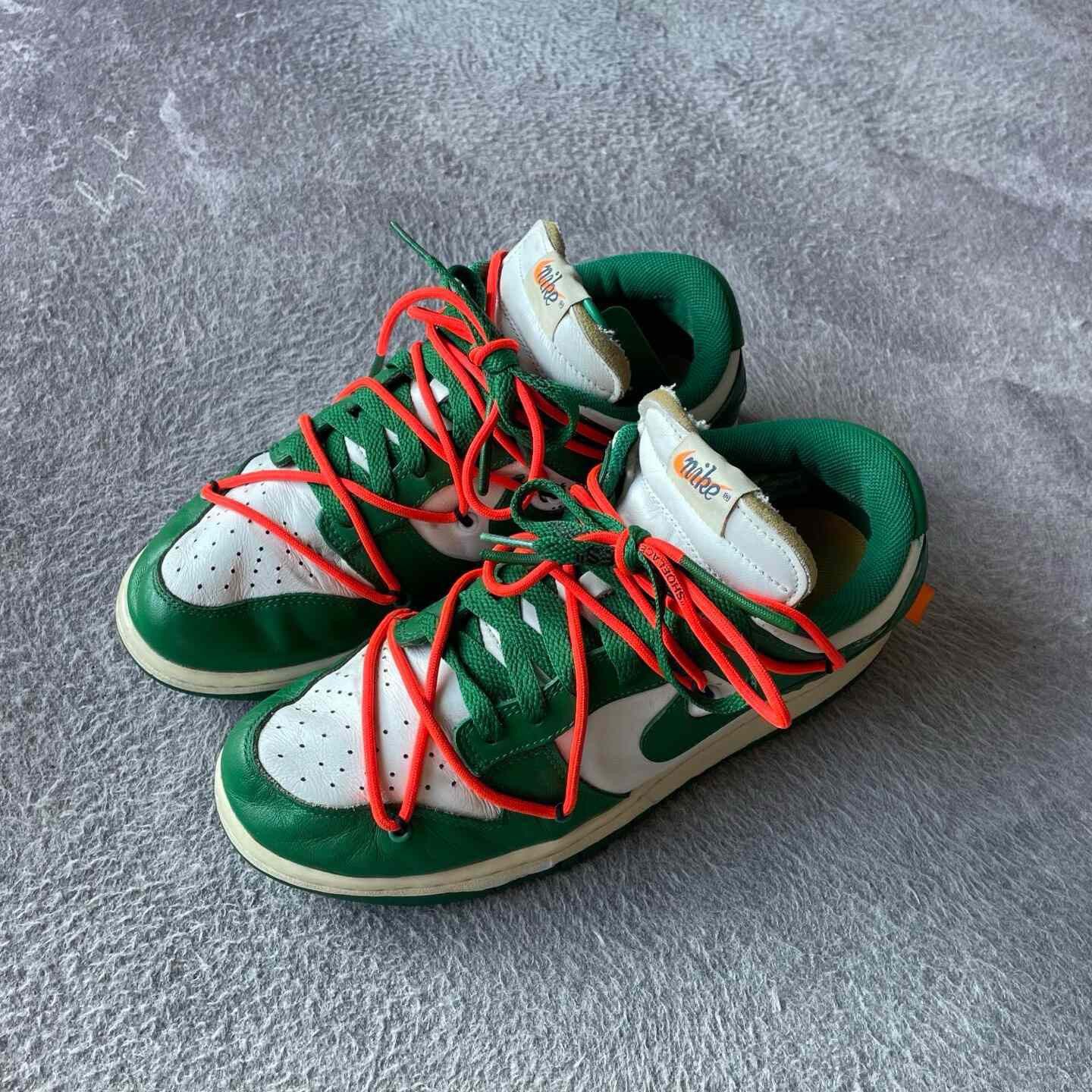 Off-White Off-White Green Lowtop Sneakers 42 Men Size US 9 / EU 42 - 1 Thumbnail