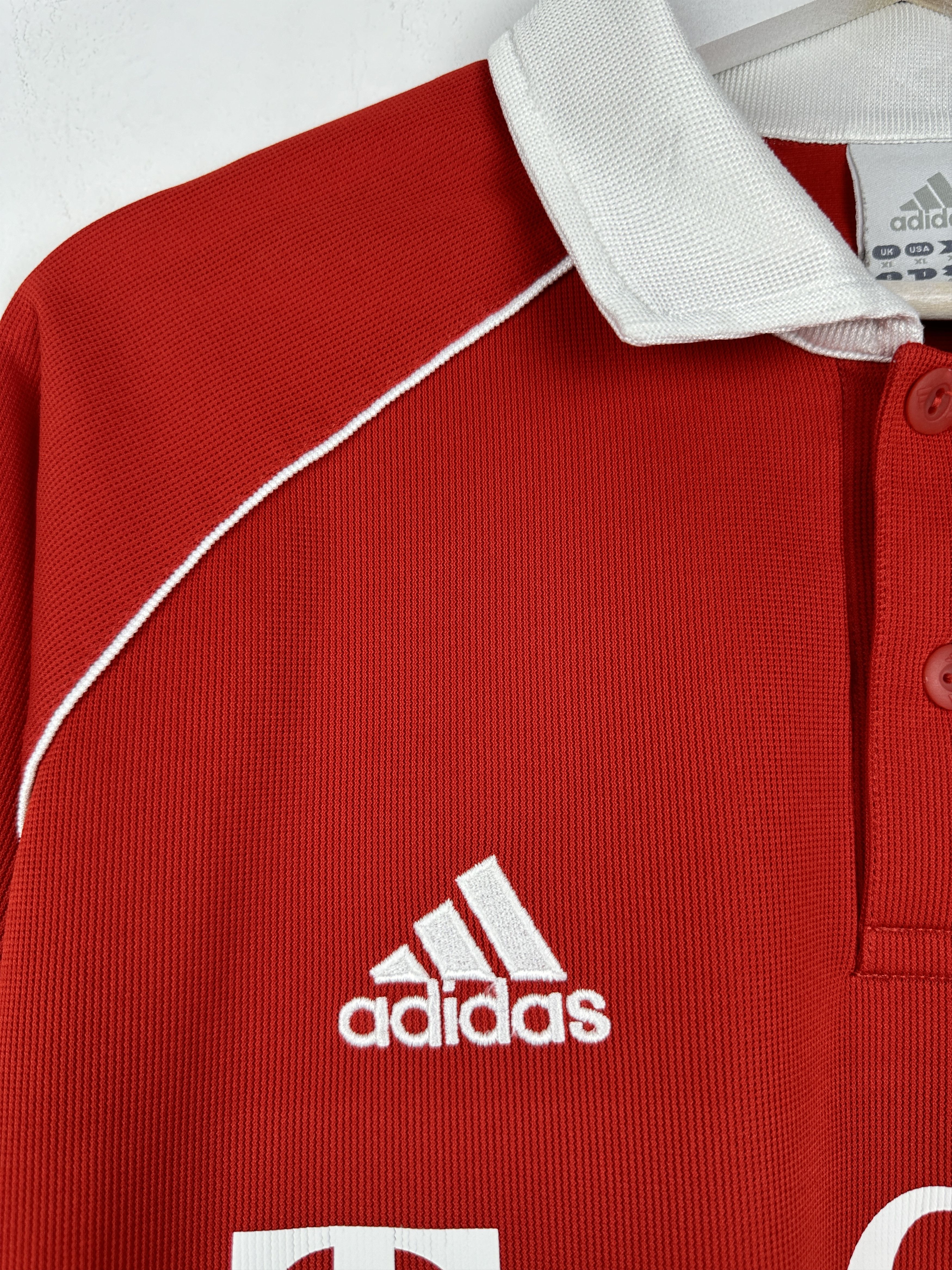 Adidas Bayern Munich 2005 Home Soccer Jersey Football Shirt Size US XL / EU 56 / 4 - 5 Thumbnail