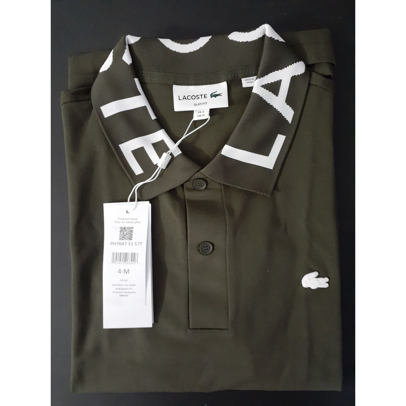 Lacoste Lacoste Men's Short Sleeve Slim Fit Branded Color Polo M Size US M / EU 48-50 / 2 - 2 Thumbnail