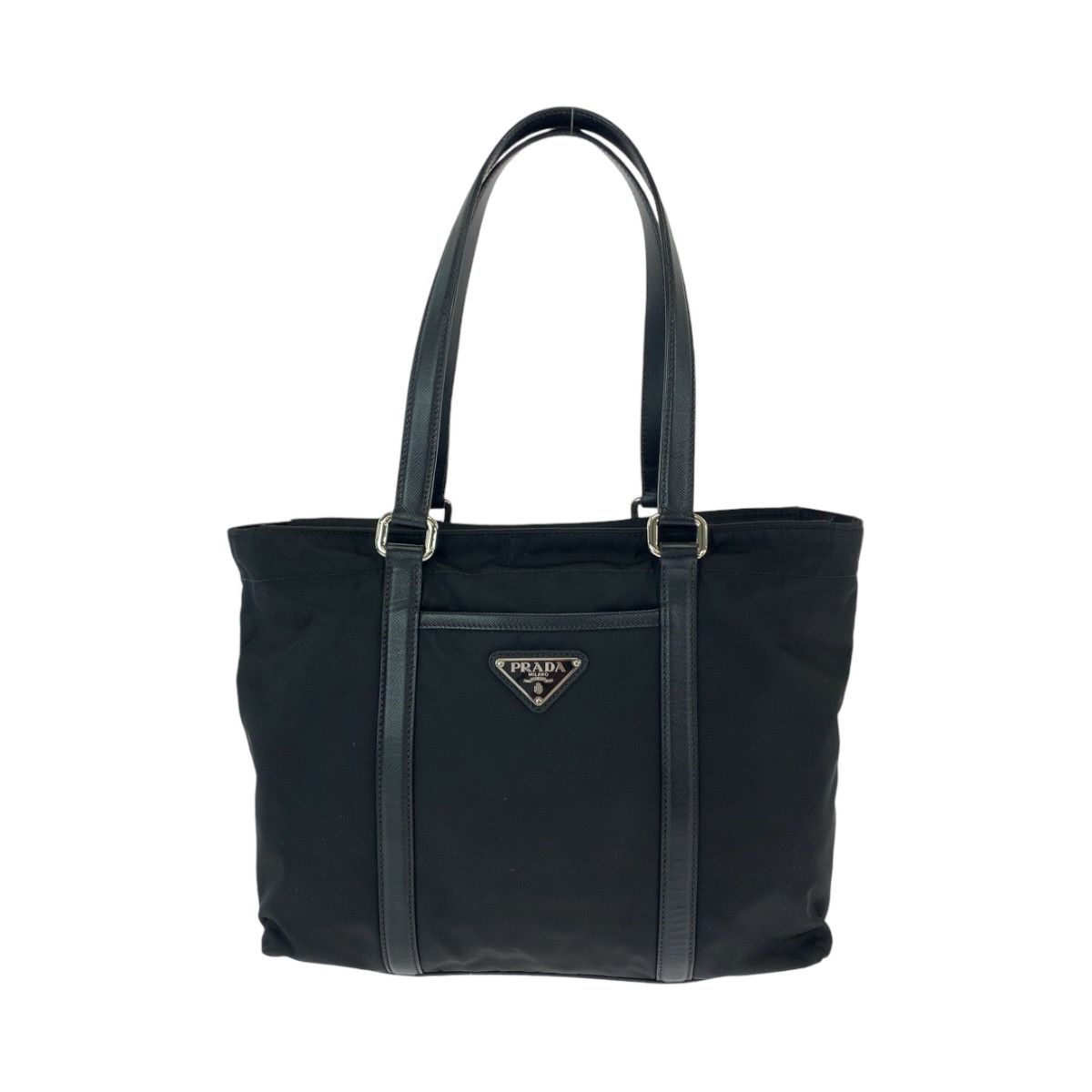 Prada Prada Prada Nylon Tessuto Logo Tote Bag Canvas Tote Bag BR2288 Size ONE SIZE - 1 Thumbnail