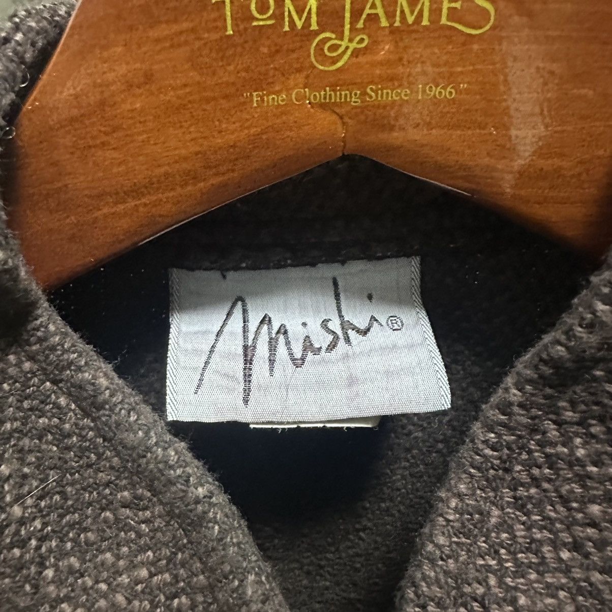Other Mishi Brown Textured Cotton Jacket Womens Large Made in USA Size L / US 10 / IT 46 - 3 Thumbnail