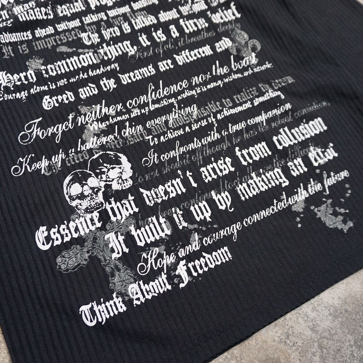 Japanese Brand Y2K time step poem longsleeve Size US M / EU 48-50 / 2 - 2 Thumbnail