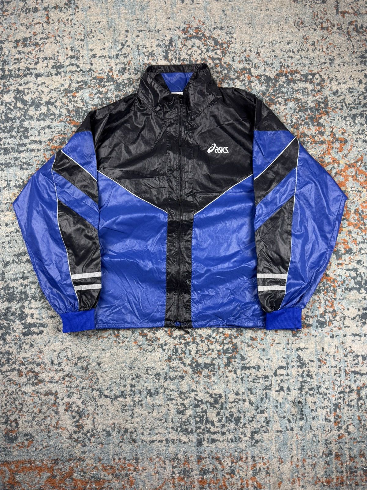 Other Vintage 90s ASICS baggy tracksuit set jacket and pants Size US XXL / EU 58 / 5 - 2 Thumbnail