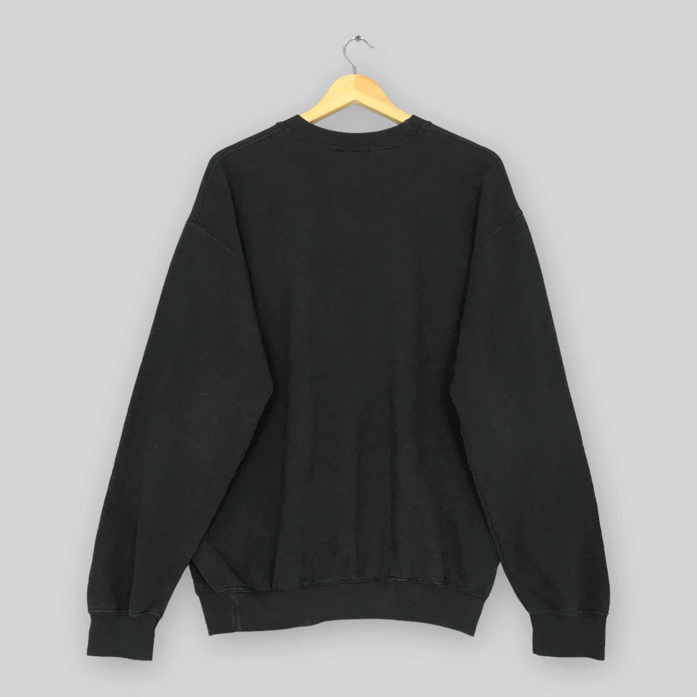 Vintage Vintage Y2K Tiger Wildlife Black Sweatshirt Medium Size US M / EU 48-50 / 2 - 6 Thumbnail