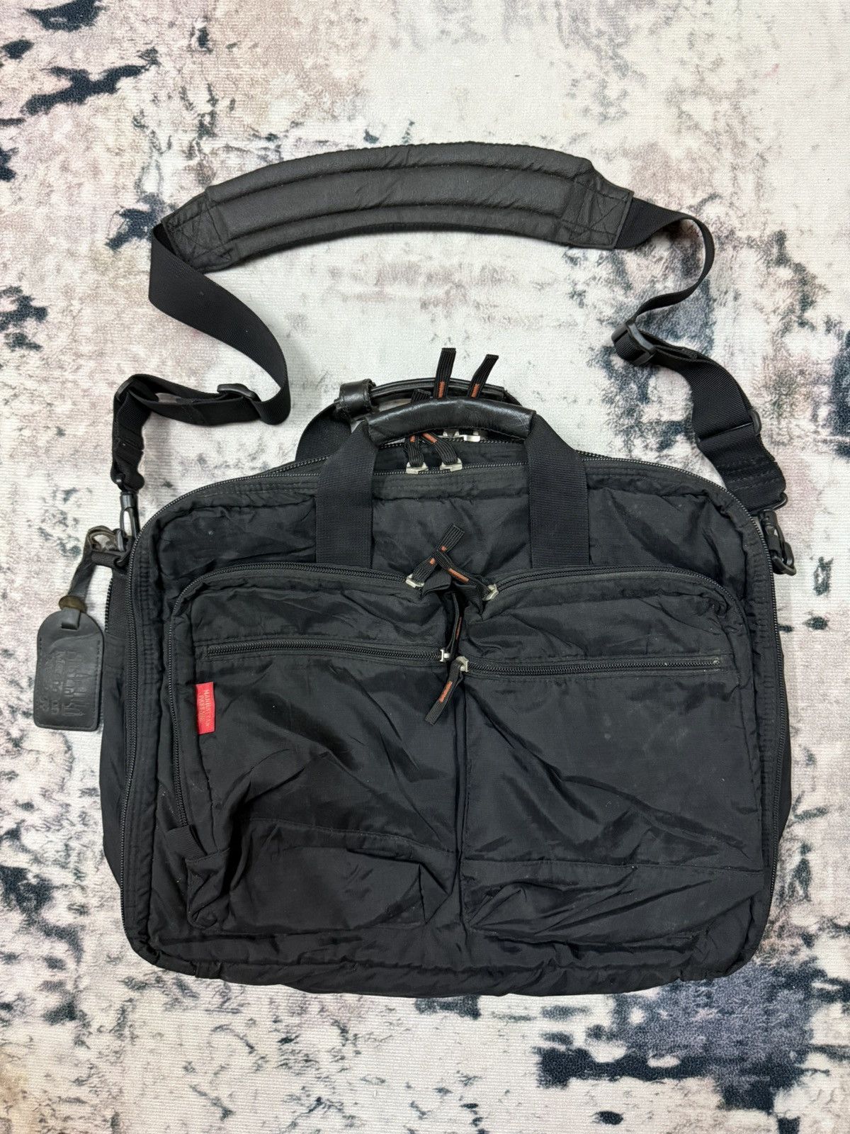 Manhattan Portage Manhathann Passage Laptop/Travel Crossbody Tote Two Way Bag Size ONE SIZE - 3 Thumbnail