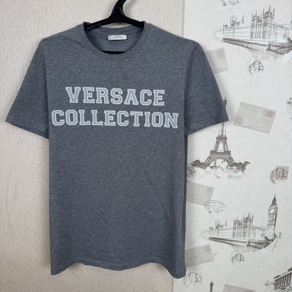 Versace Versace Collection T shirt College Grey Luxury Sz L Size US L / EU 52-54 / 3 - 4 Thumbnail