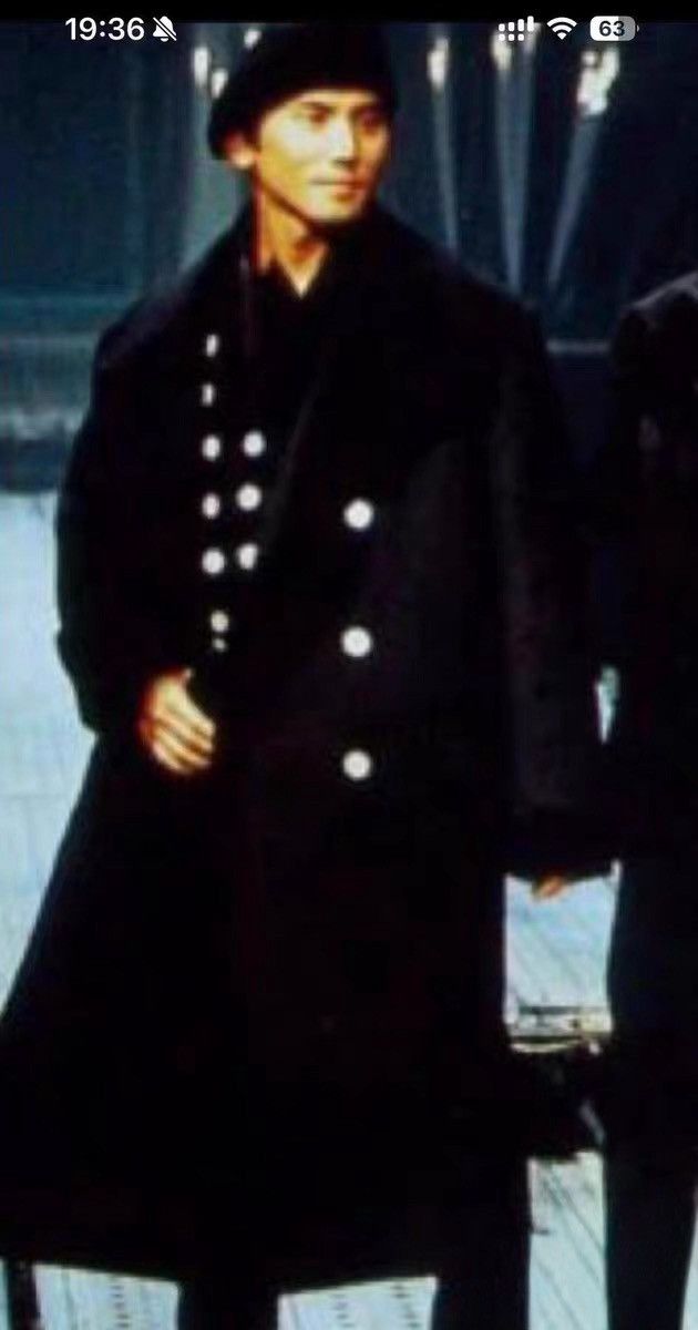 Yohji Yamamoto Yohji Yamamoto Pour Homme AW96 White Button Corduroy Coat Size US M / EU 48-50 / 2 - 7 Thumbnail
