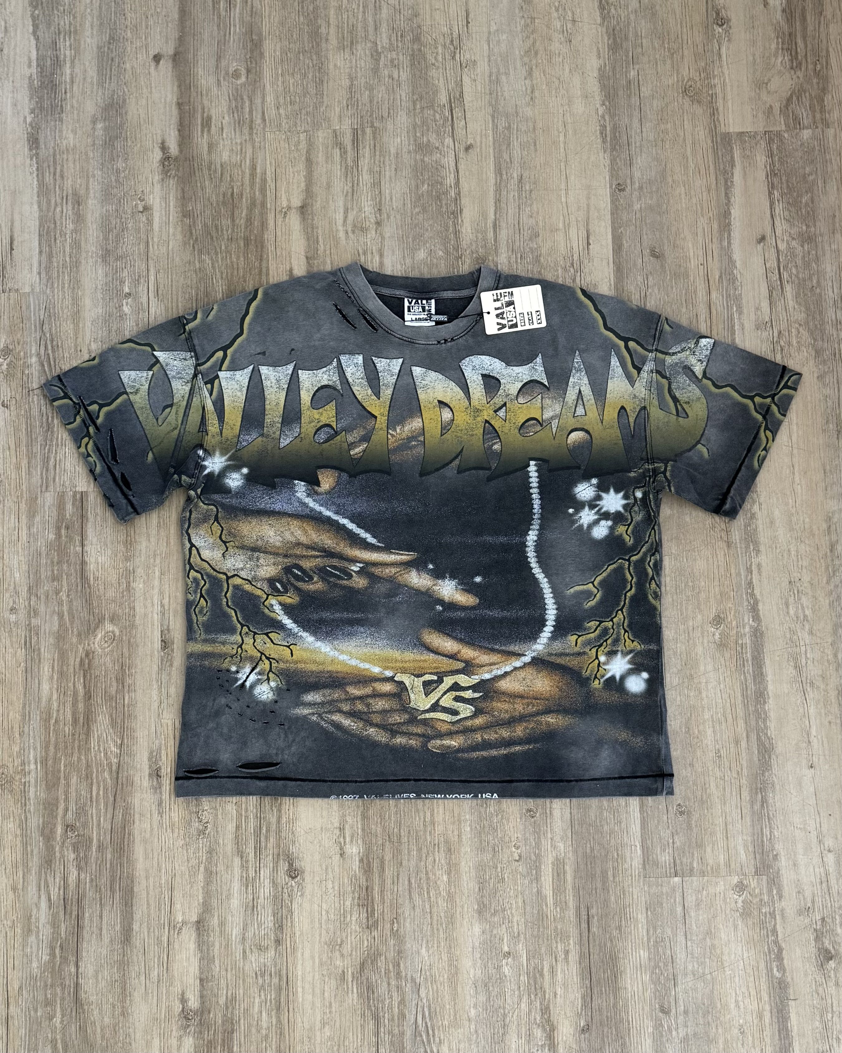 Vale Vale Hands Of God Tee Size US L / EU 52-54 / 3 - 1 Thumbnail