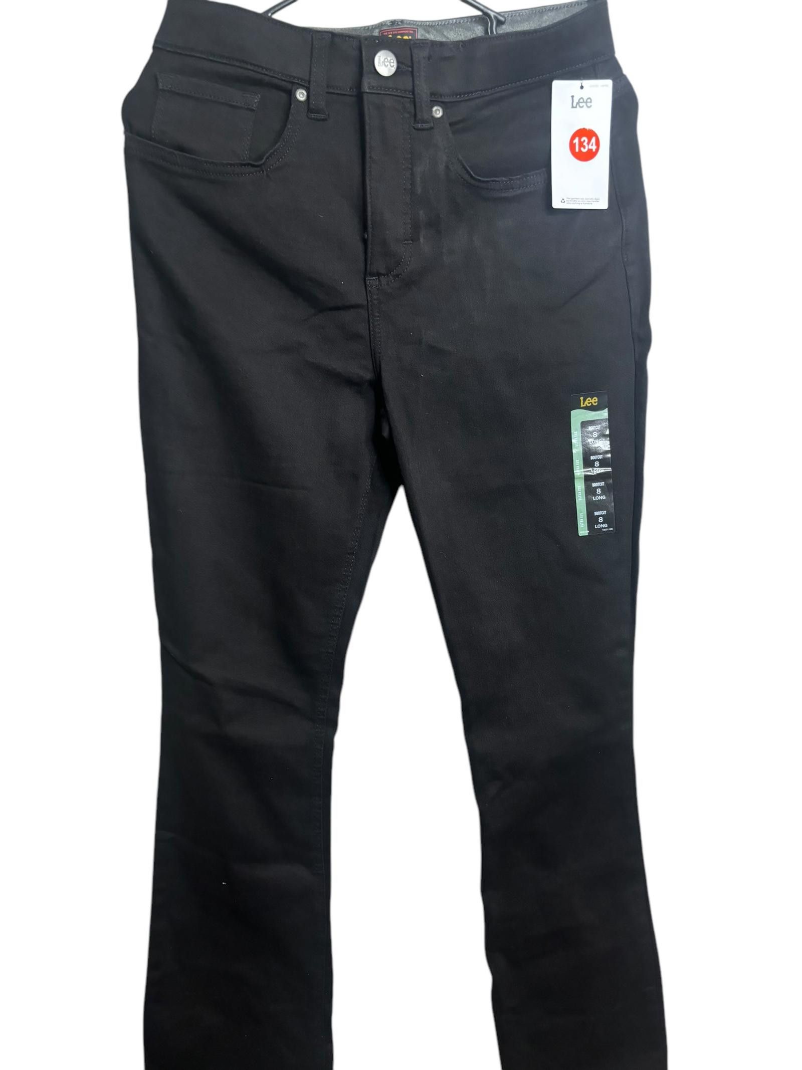 Lee Women’s Lee Black Bootcut Jeans Size 8 Long Size 30" / US 8 / IT 44 - 1 Thumbnail