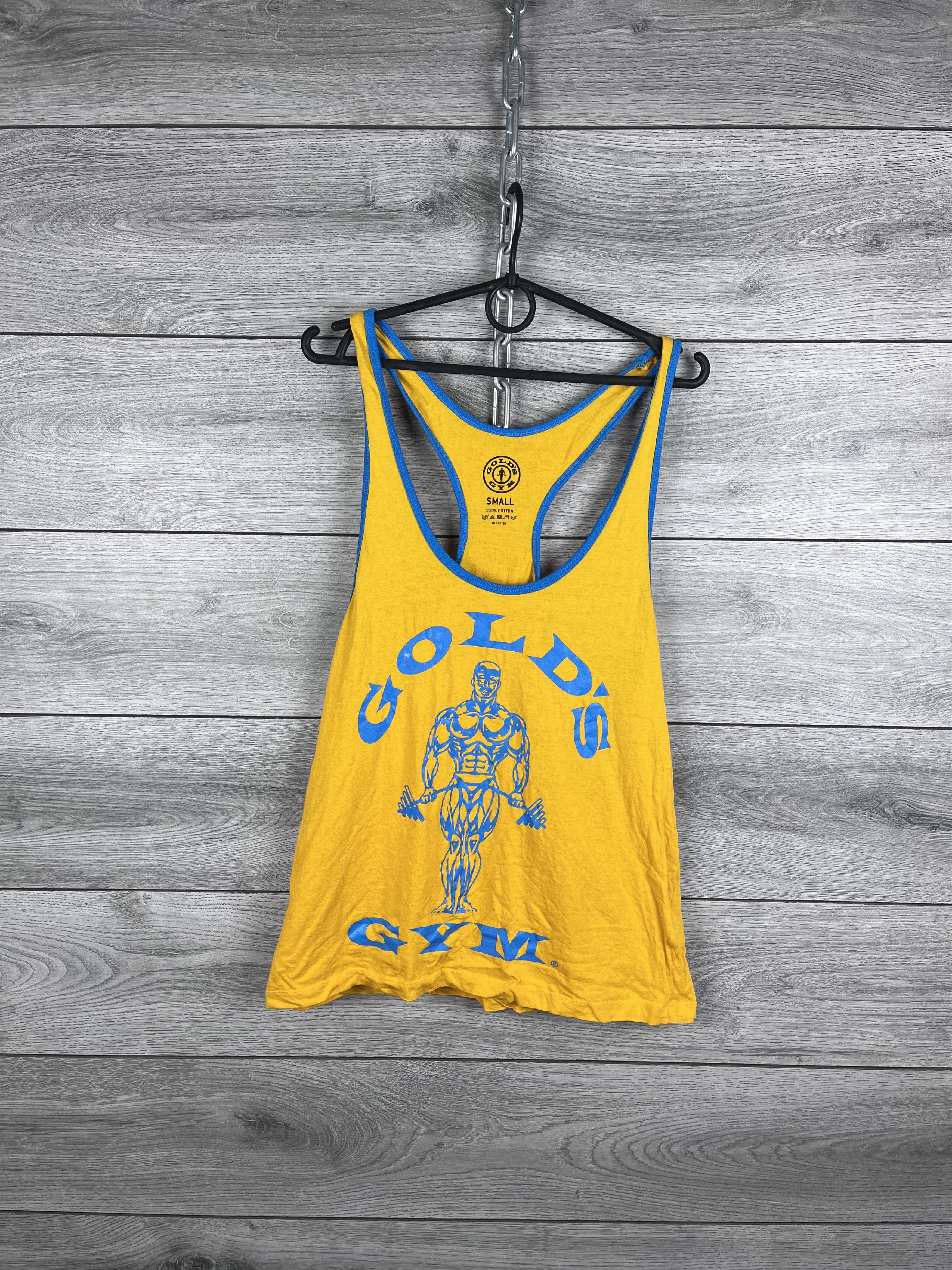Other Men Golds Gym Muscle Stringer Bodybuilding Vest Medium Siz S Size US S / EU 44-46 / 1 - 1 Thumbnail