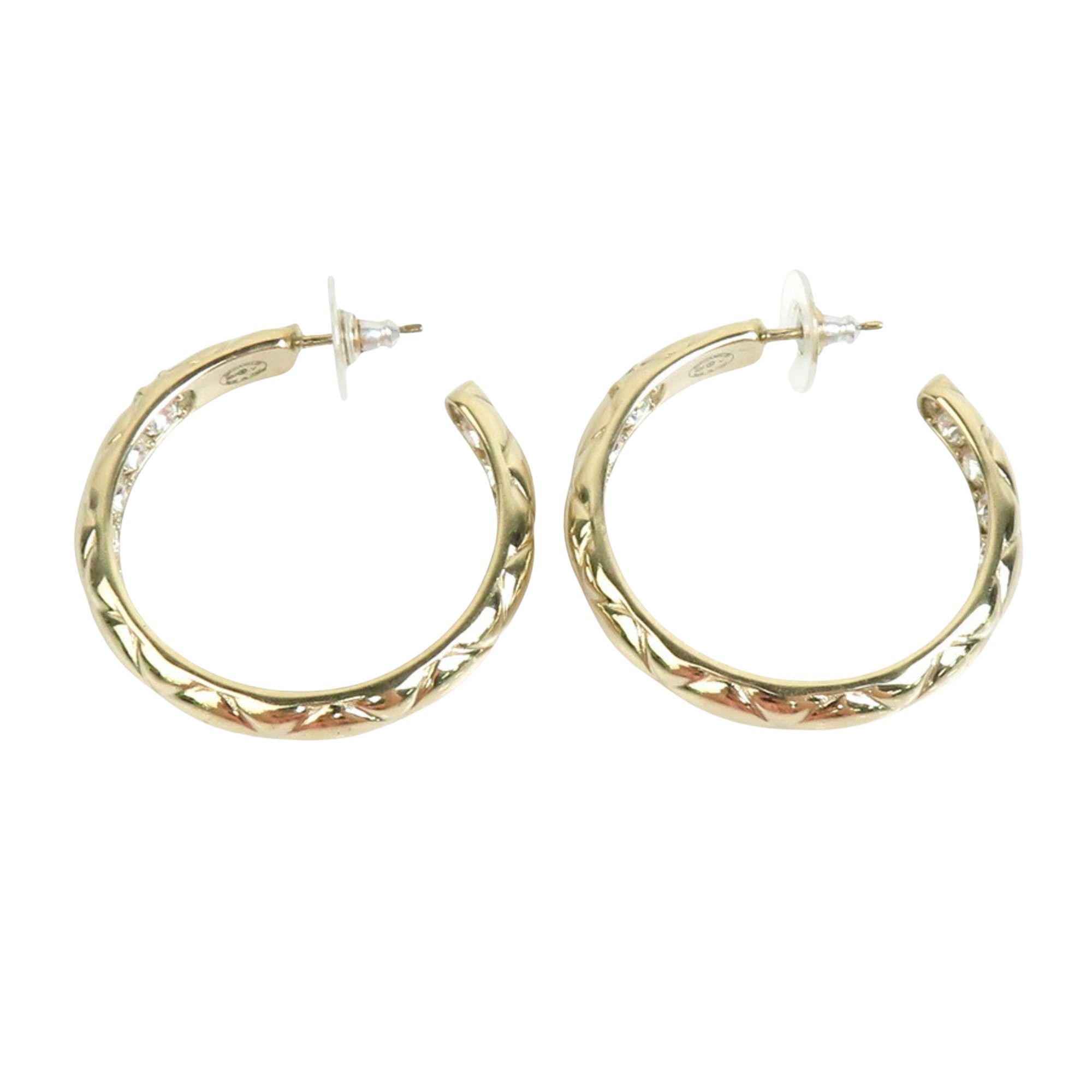 Chanel Chanel Matelassé earring Size ONE SIZE - 1 Thumbnail