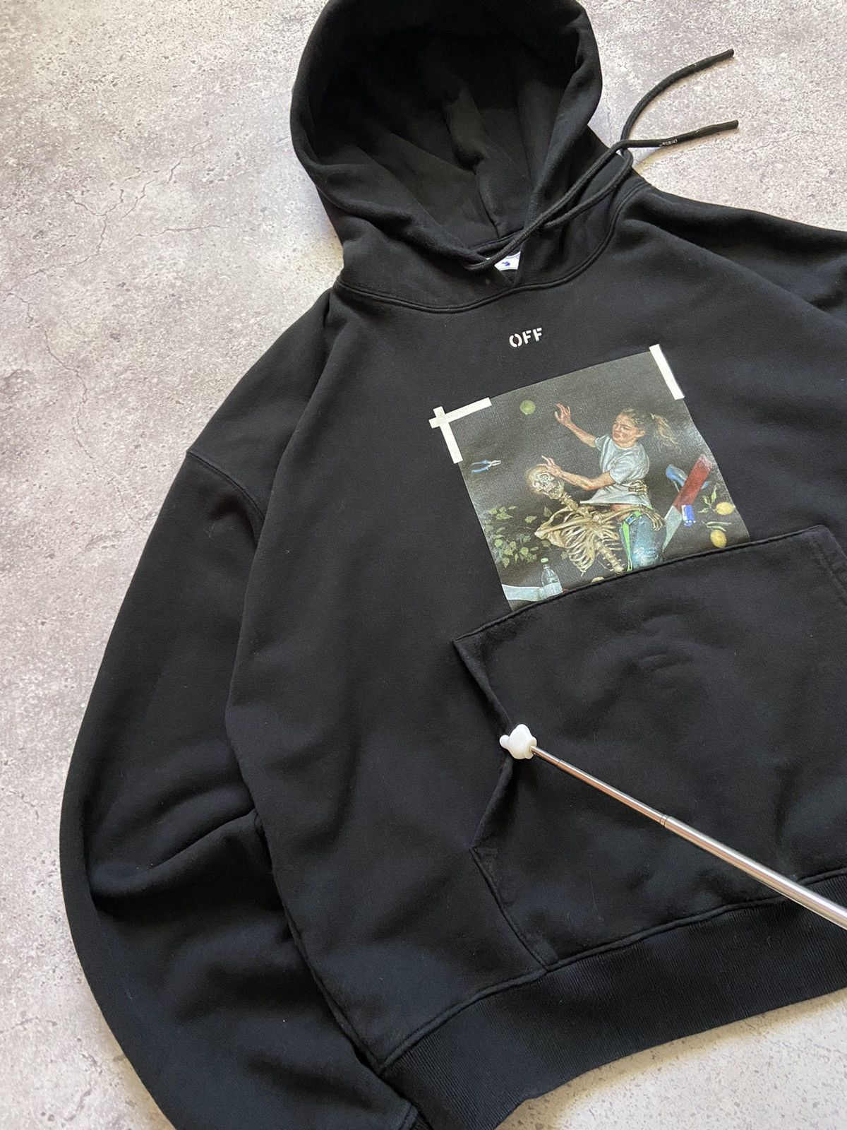 Off-White Off-White Pascal Skeleton Hoodie Size US L / EU 52-54 / 3 - 3 Thumbnail