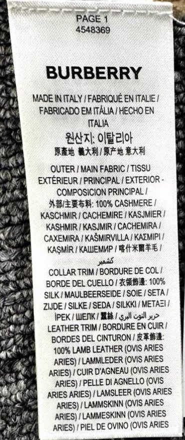 Burberry Burberry Camel Cashmere Cardigan with Scarf K12 Size L / US 10 / IT 46 - 7 Thumbnail