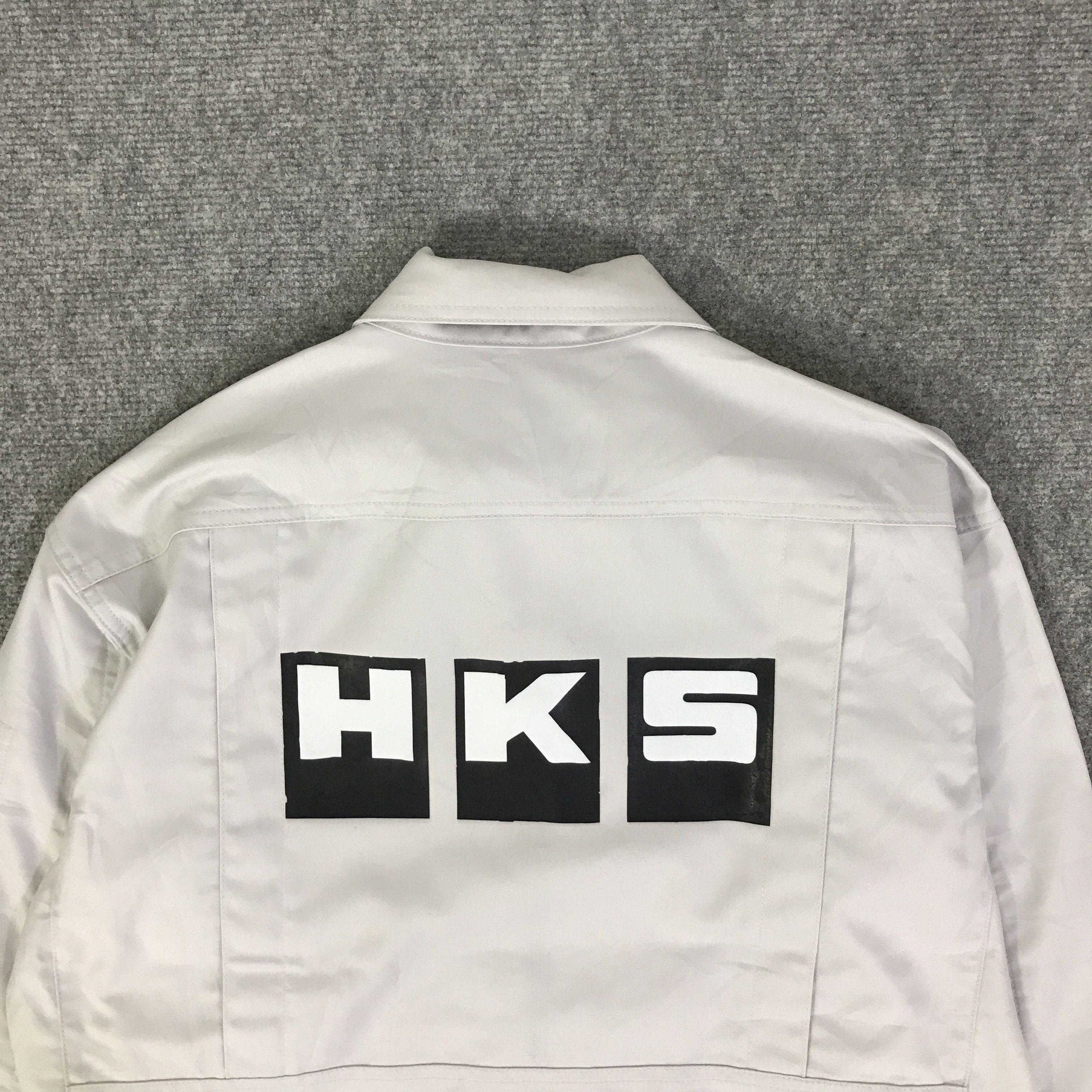 Japanese Brand HKS RACING MOTORSPORT UNIFORM CUSTOM JACKET K80B16 Size US L / EU 52-54 / 3 - 4 Thumbnail