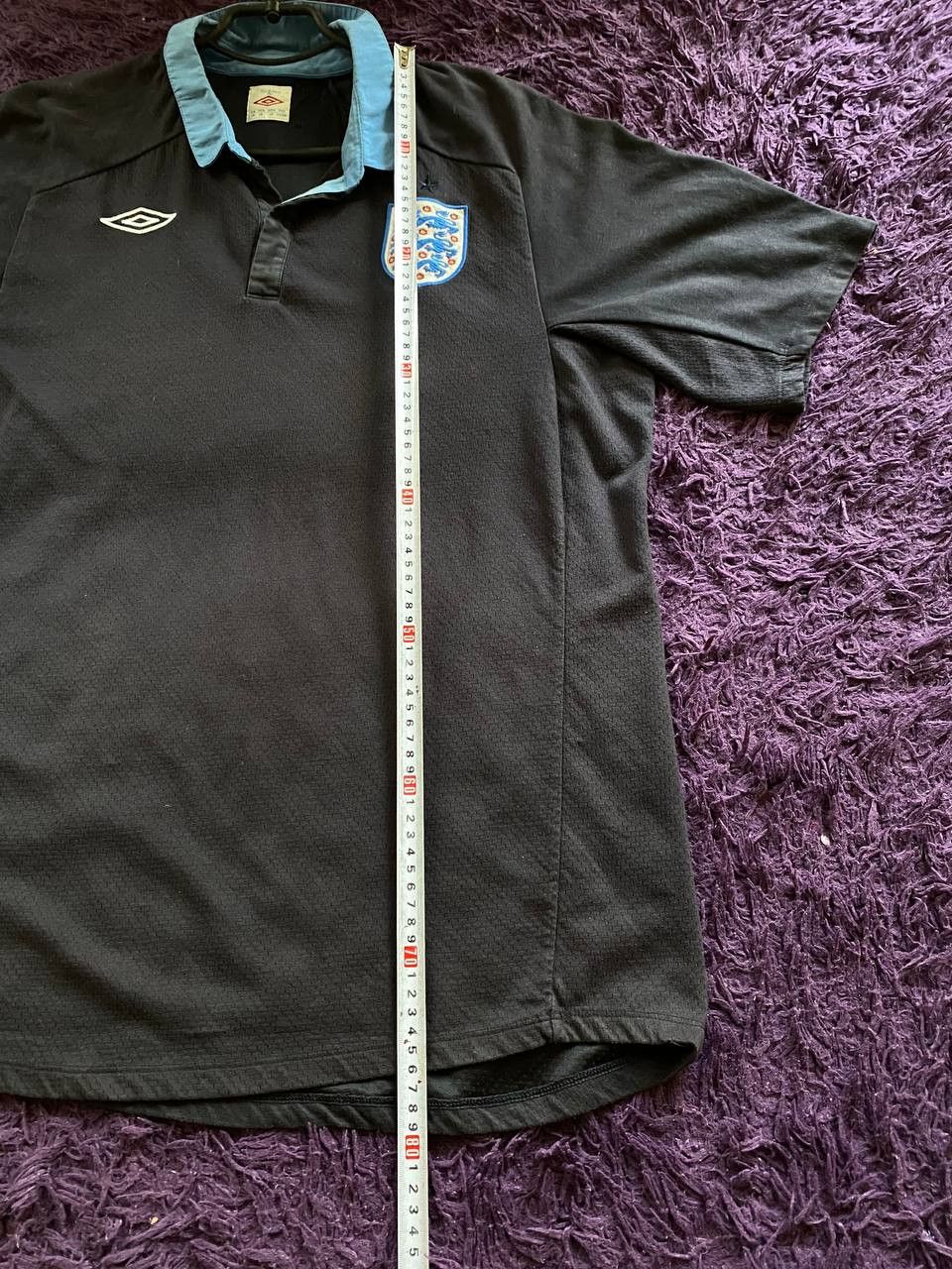 Umbro × Vintage Vintage Umbro England Soccer Jersey Polo T Shirt Size US M / EU 48-50 / 2 - 5 Thumbnail