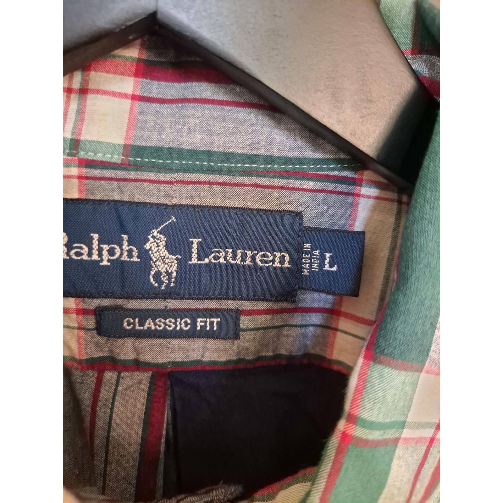 Ralph Lauren Ralph Lauren Classic Fit Plaid Button Down Shirt Size Large Size US L / EU 52-54 / 3 - 3 Thumbnail