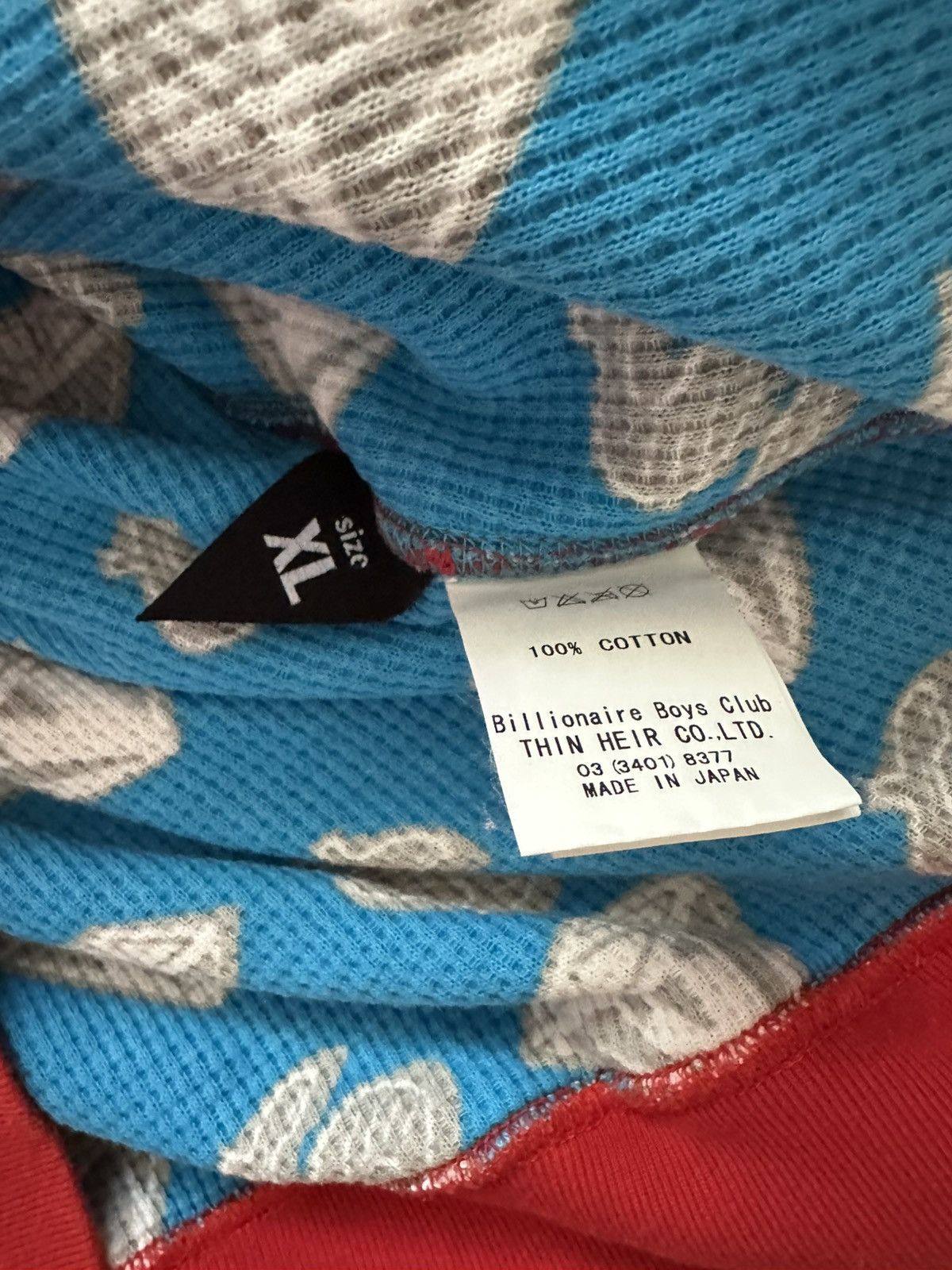Billionaire Boys Club OG BBC BILLIONAIRE BOYS CLUB DIAMOND DOLLAR THERMAL HOODIE Size US XL / EU 56 / 4 - 4 Thumbnail