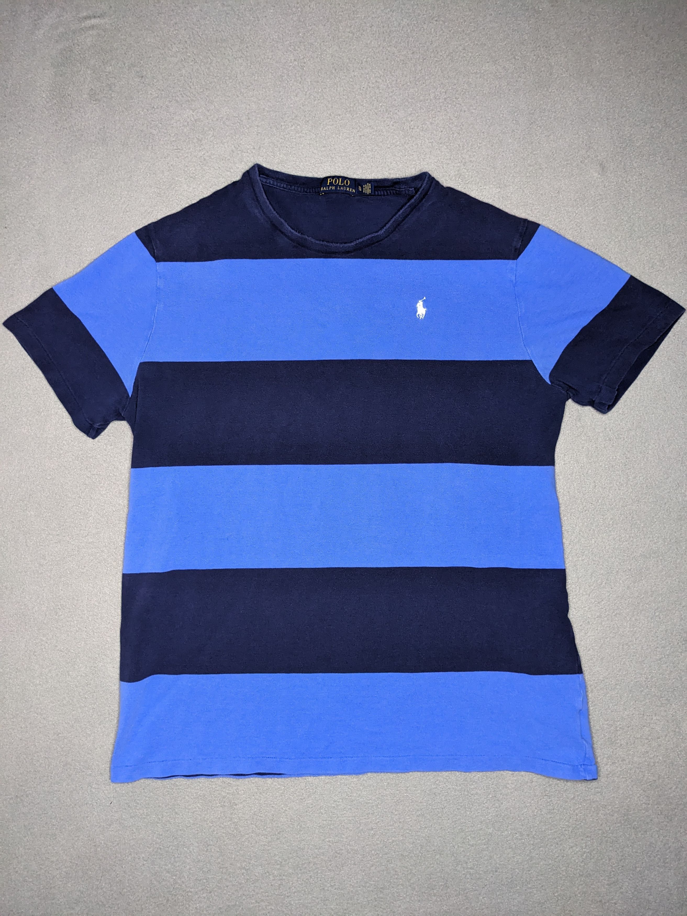 Polo Ralph Lauren Polo Ralph Lauren Striped T-Shirt Small Pony XL Short Sleeve Size US XL / EU 56 / 4 - 2 Thumbnail