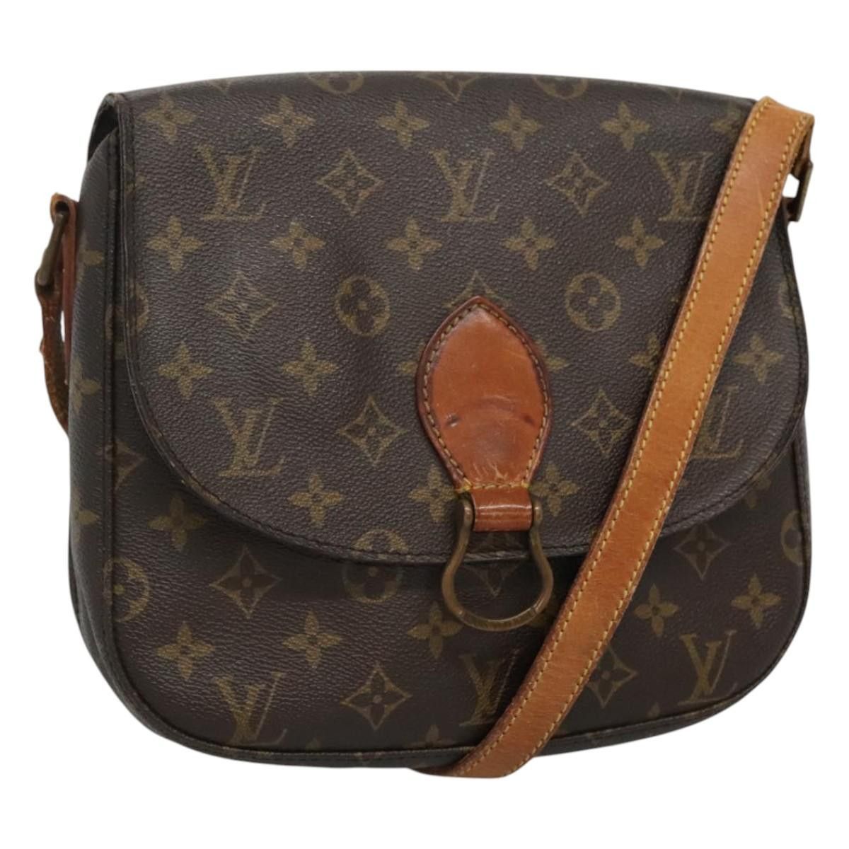 Louis Vuitton LOUIS VUITTON Monogram Saint Cloud GM Shoulder Bag M51242 Size ONE SIZE - 1 Thumbnail