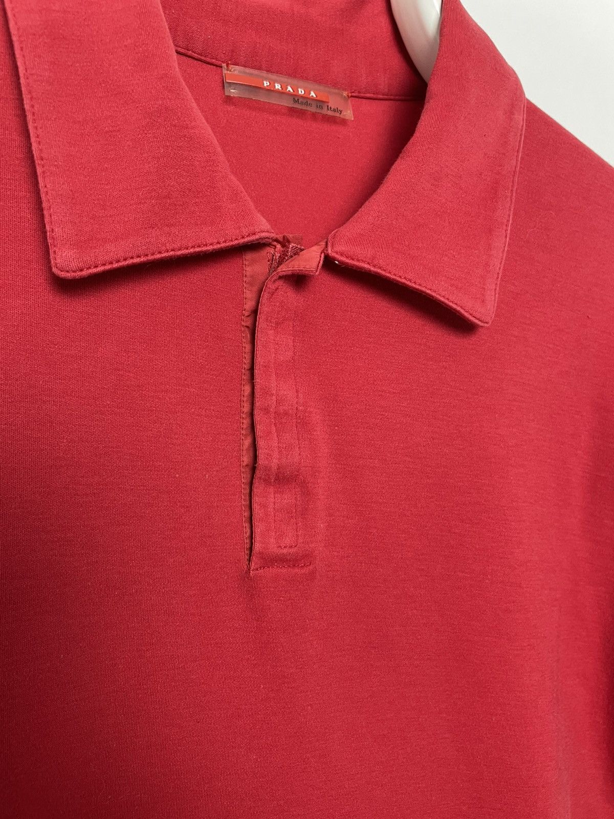 Prada Prada polo red tab on velcro Size US L / EU 52-54 / 3 - 7 Thumbnail